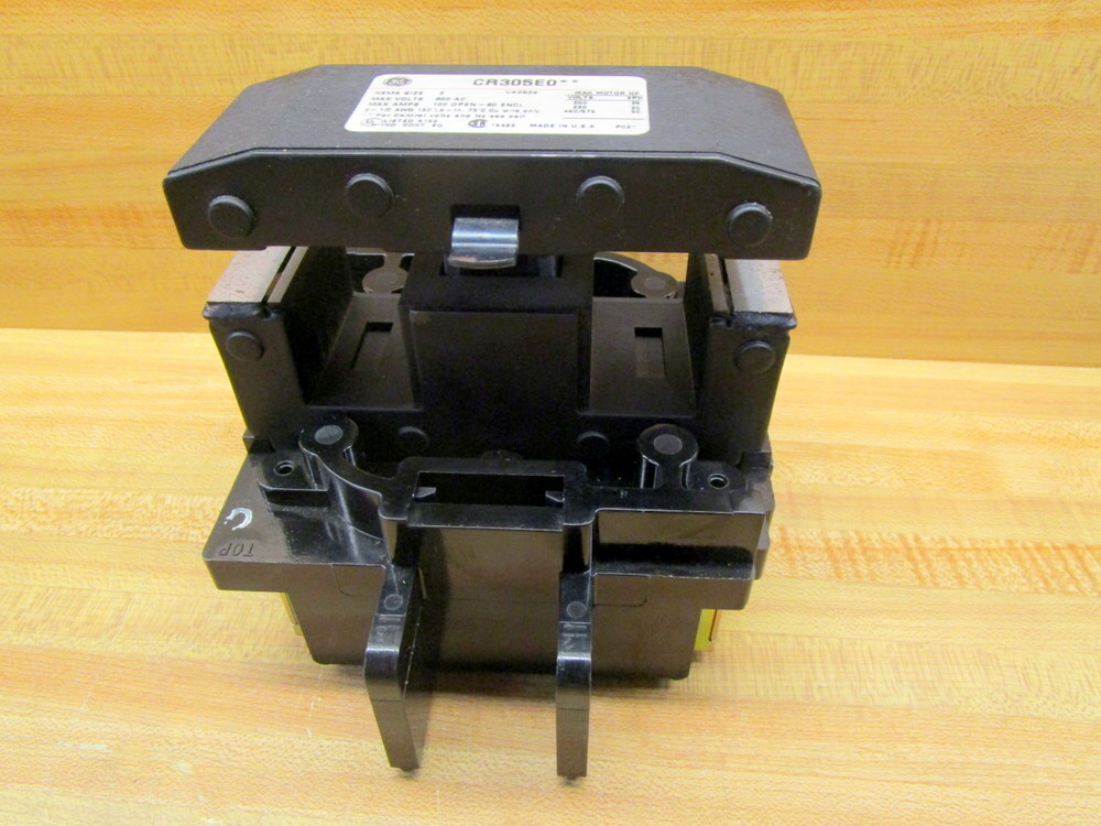General Electric CR305E0 Contactor Upper Deck W/Armature & Spring