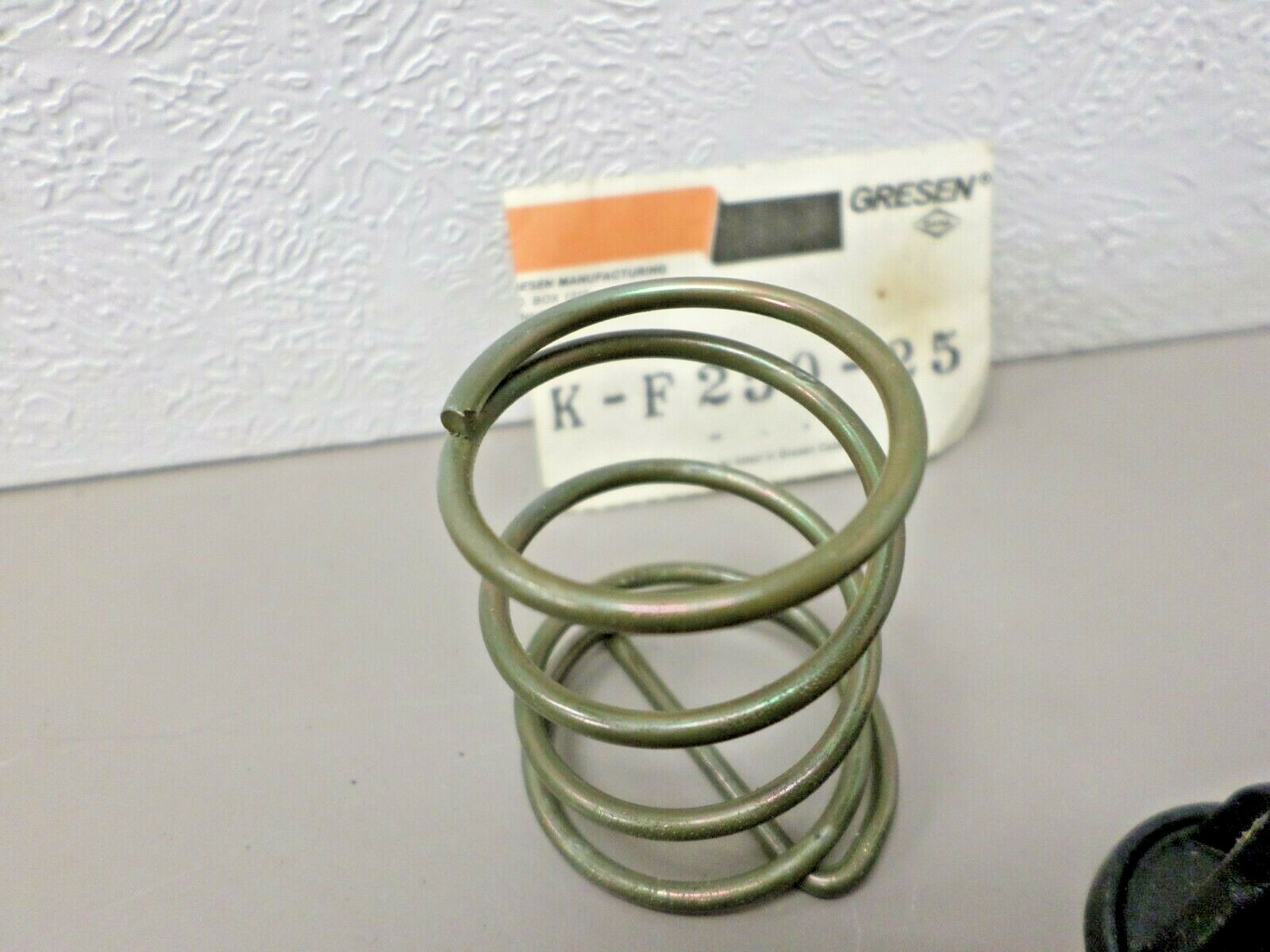 GRESEN K-F250-25 for Line Type Cartridge Filter 25 PSI By-Pass Spring Kit