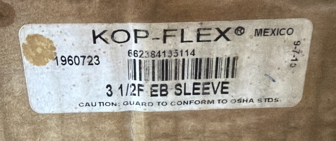 Kop-Flex 3-1/2F EB SLEEVE Coupling 1960723