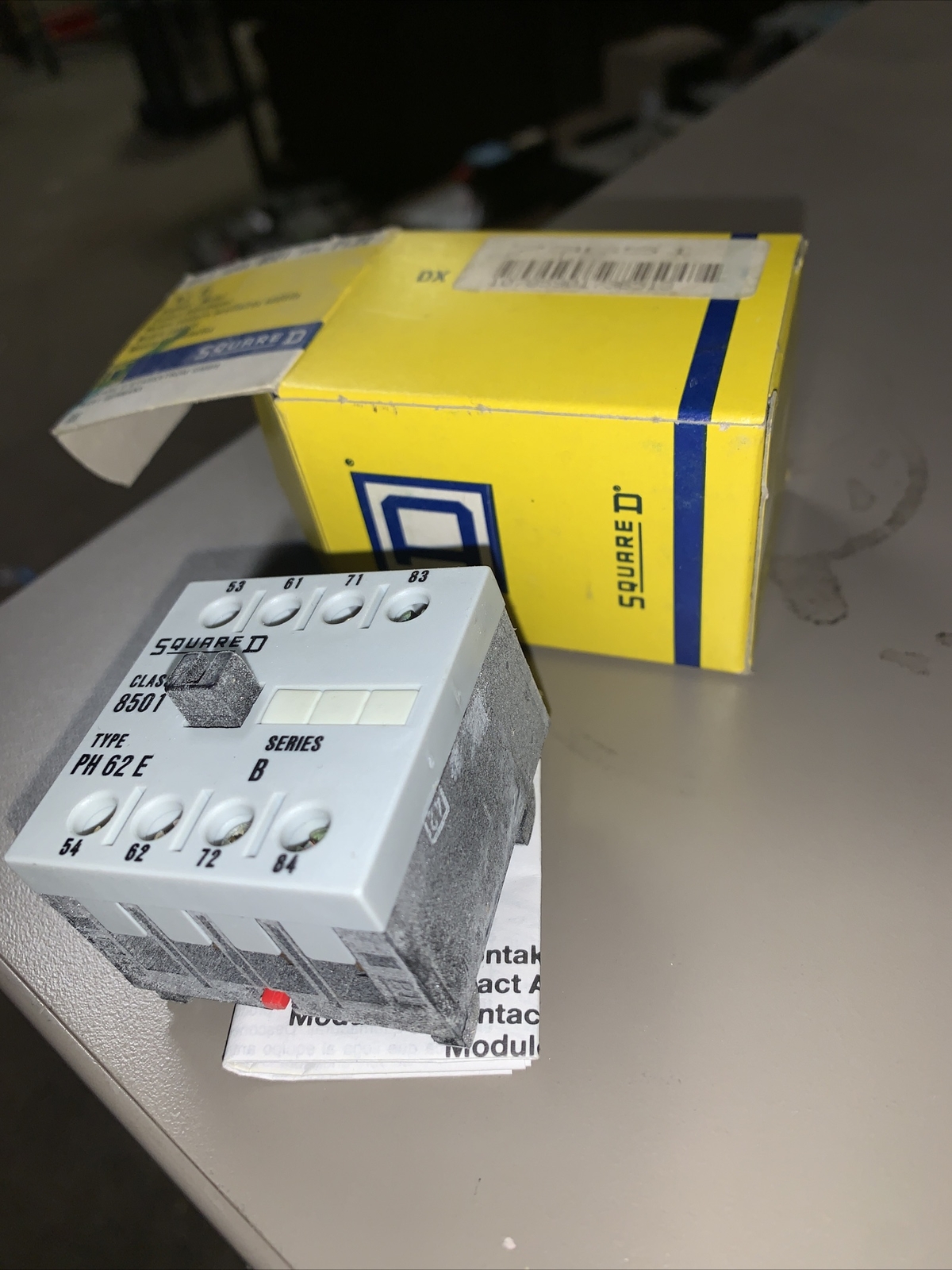 SCHNEIDER ELECTRIC 8501-P1.22 / 8501P122 (NEW OPEN BOX,
