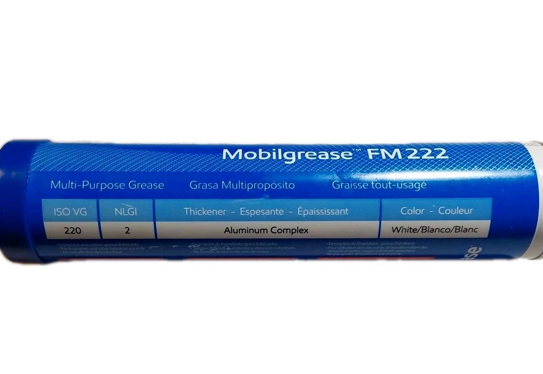 Mobil 121956 General Purpose Grease: 13.7 oz Cartridge, Aluminum Complex