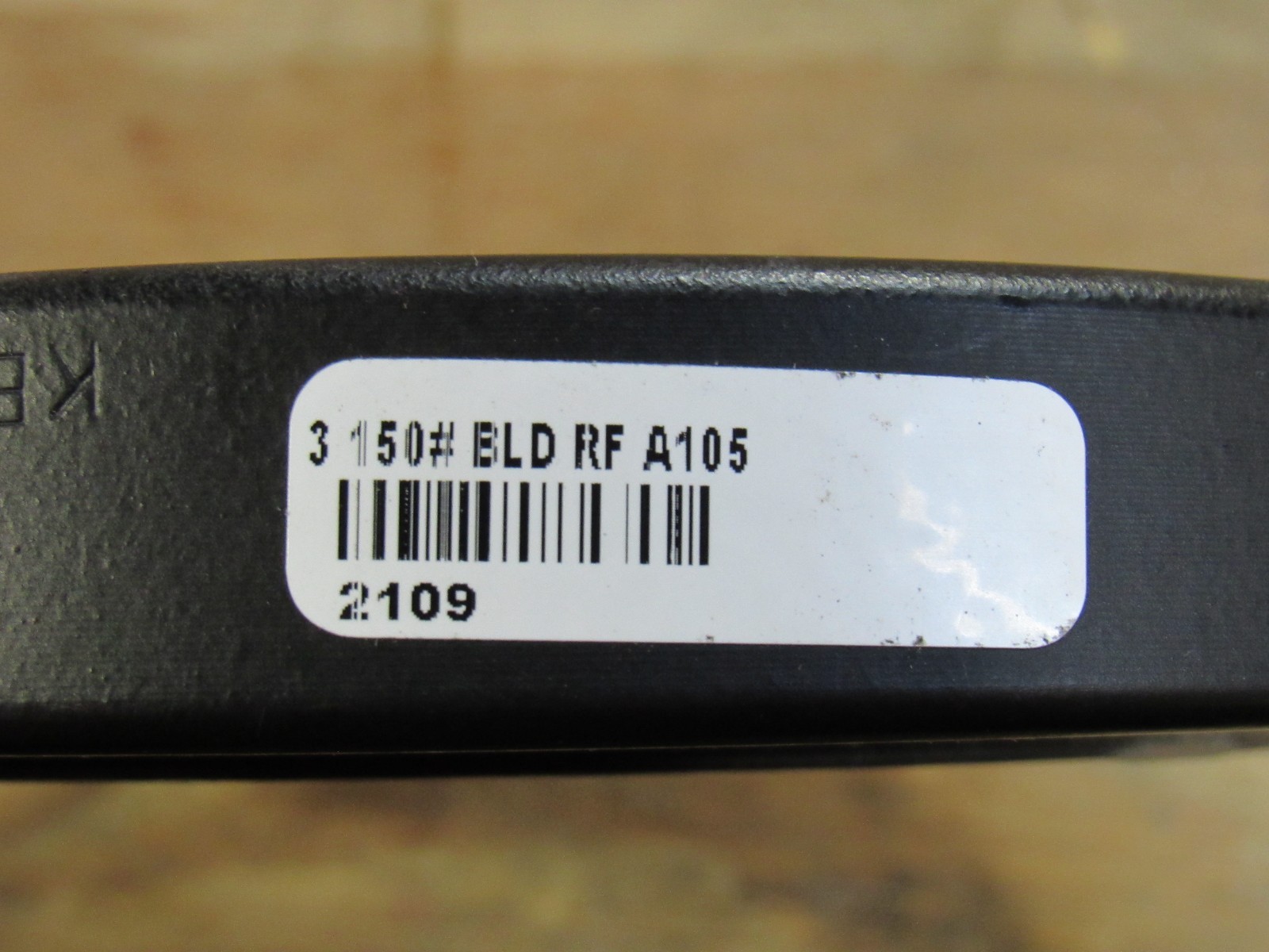New Lot of 4 Kerkau 3″ 4 Bolt Steel Raised Face Blind Flange #150 A105 B16.5
