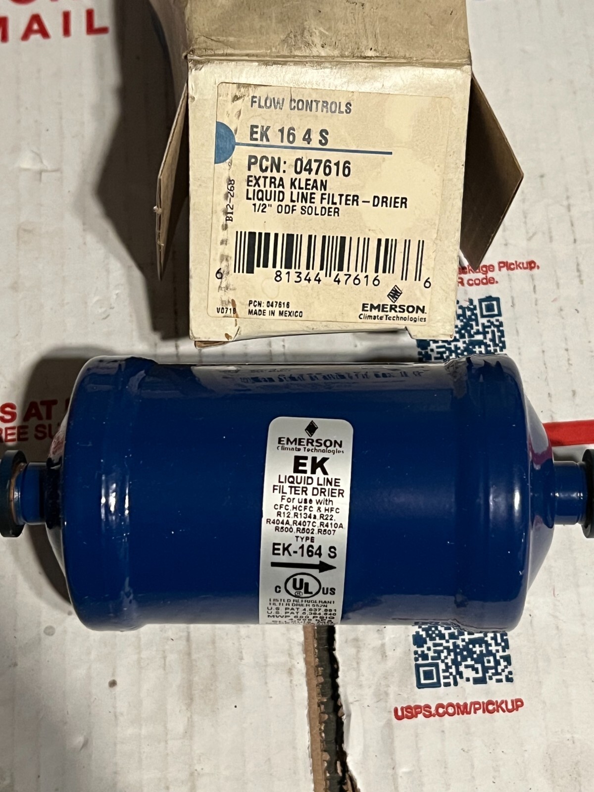 emerson 047616 nos poor packaging ek164s