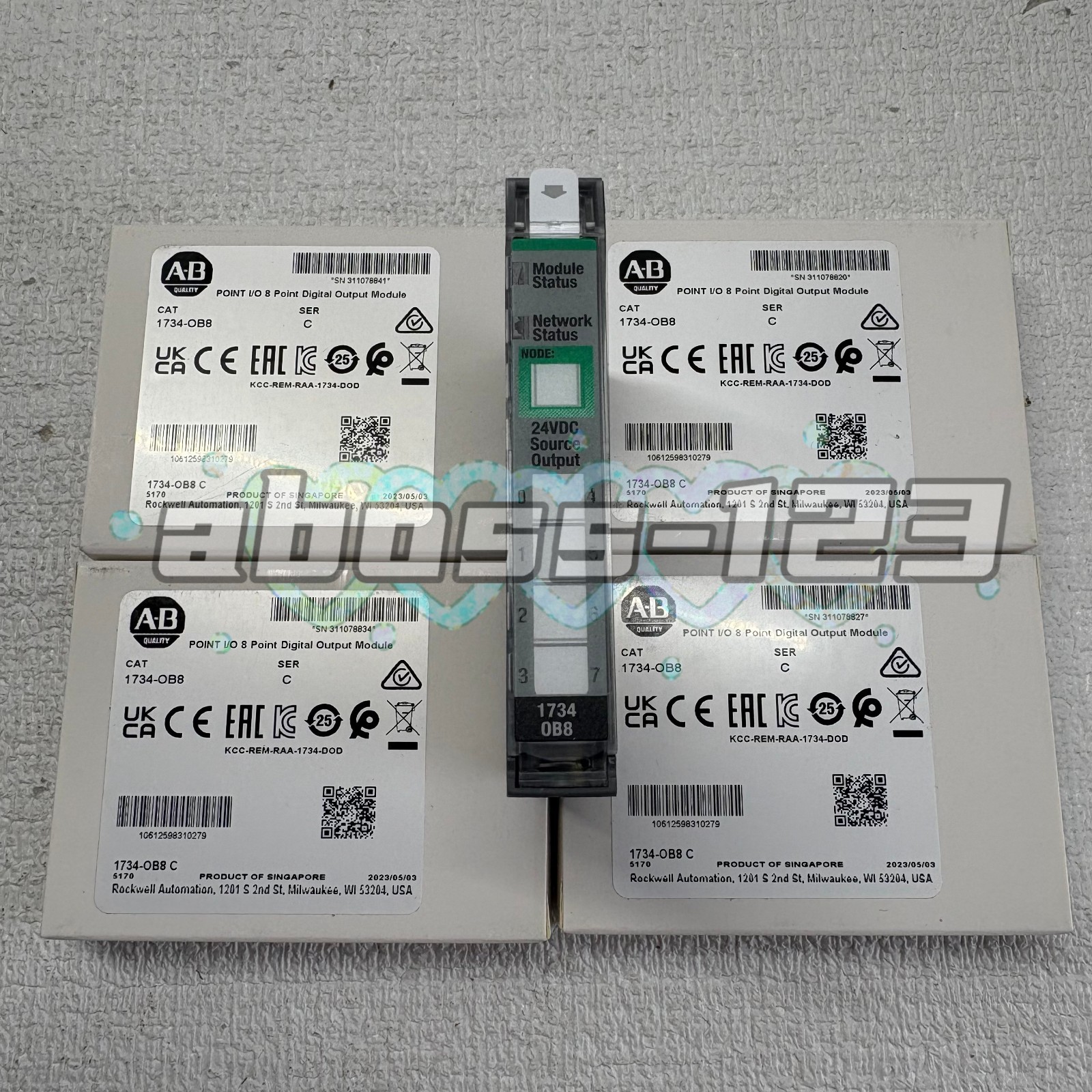 Brand 1734-OB8 Ser C Digital Output Module#1pcs new in box