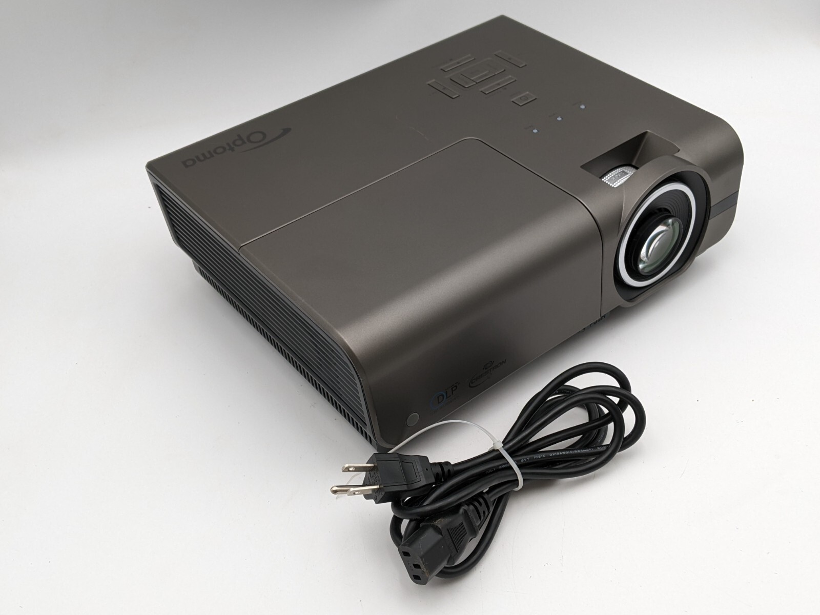 Optima Crestron DAEHUZZ EH500 Projector Office Conference Room 3D HDMI VGA Used