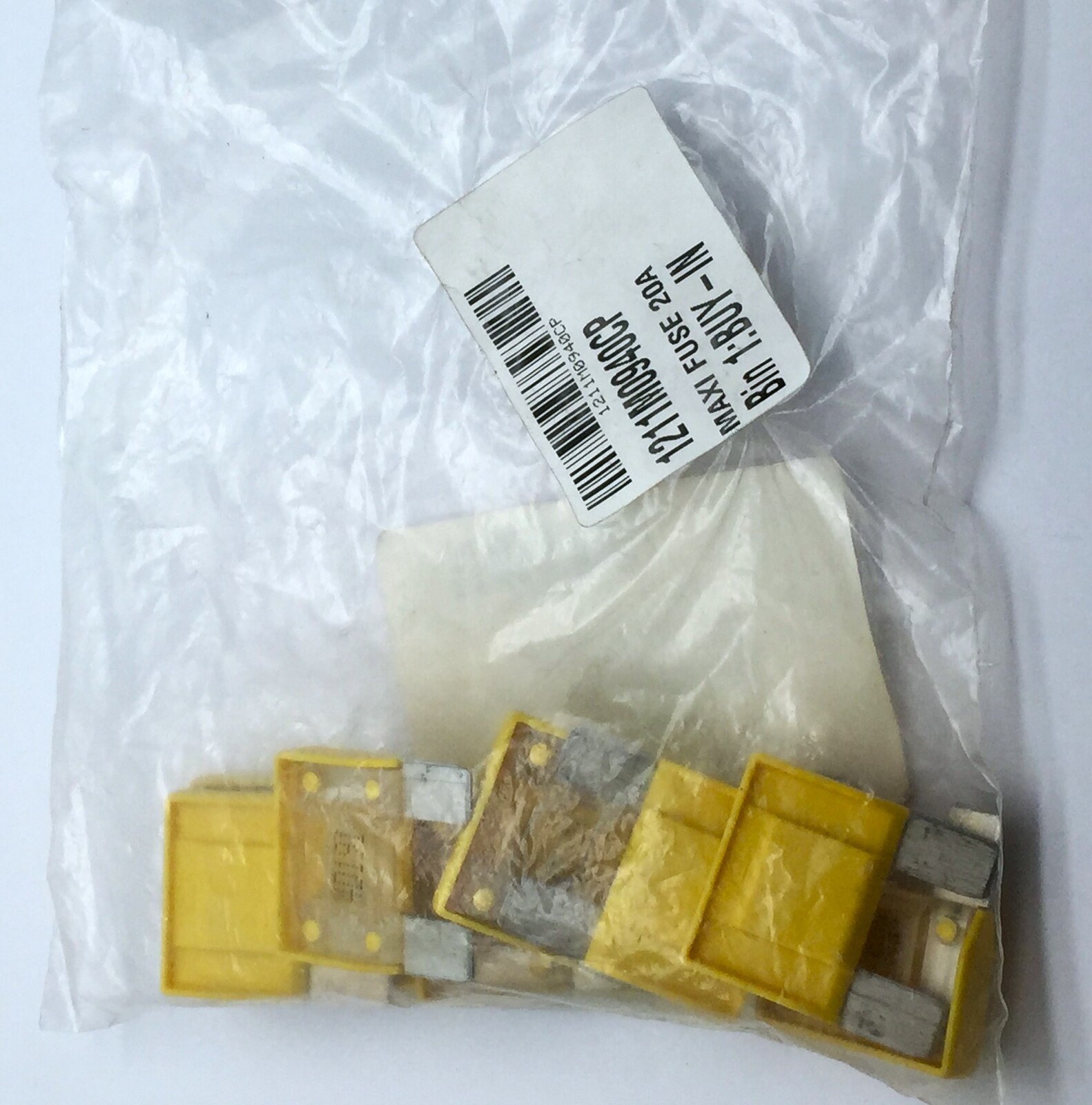 McLaren 1211M0940CP Maxi Yellow Fuse 20A  x10 pcs