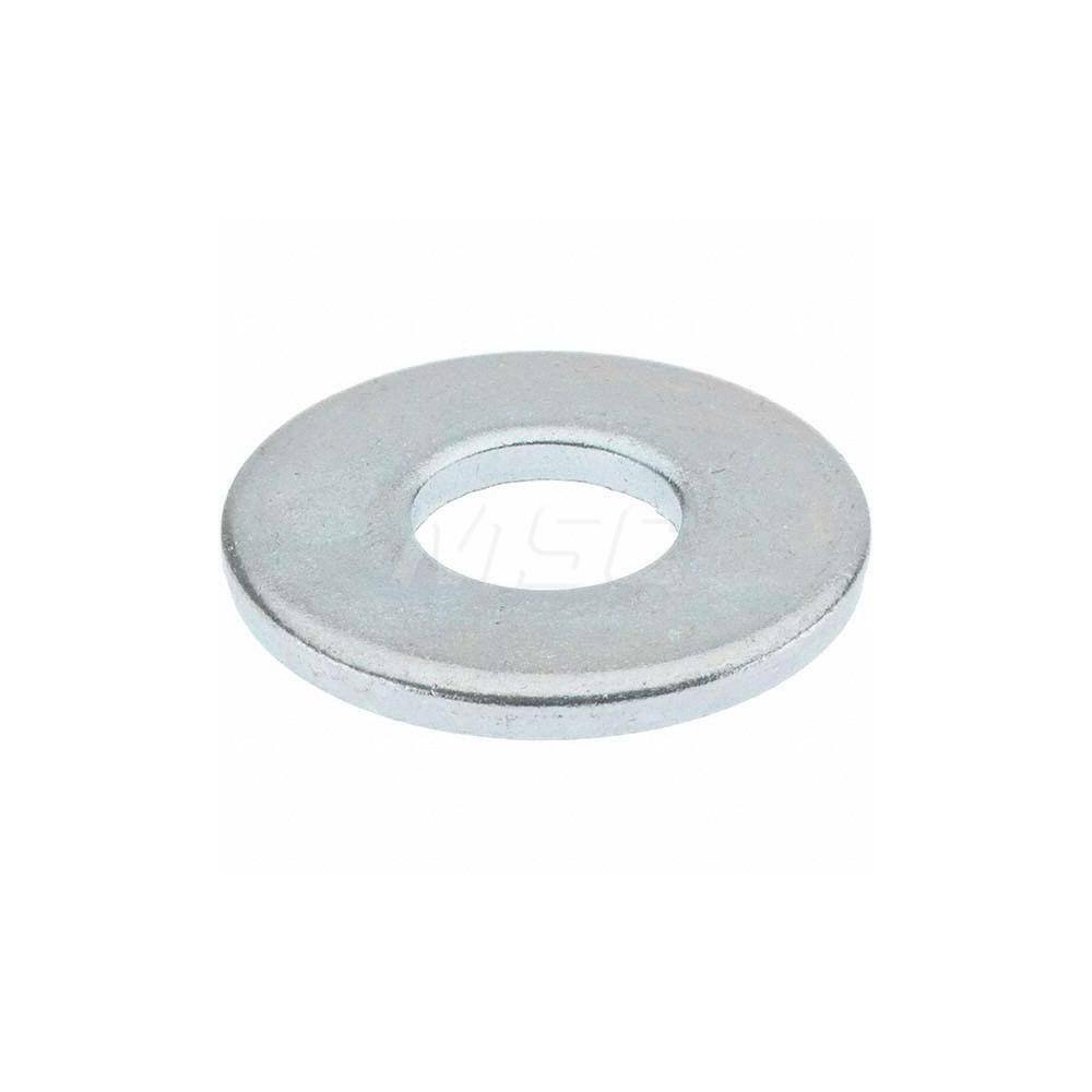 5 Lbs Zinc-Plated Unhardened Steel Flat Washers: 9/16″ ID x 1-3/8″ OD