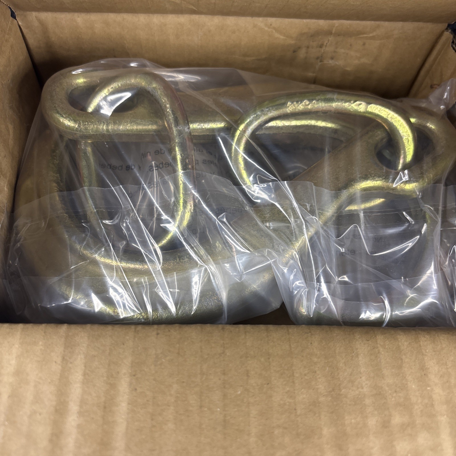 8 Inch Short “J” Tow Hook On Coupling Link 2/pcs 5400 Lbs G70 Heavy Duty