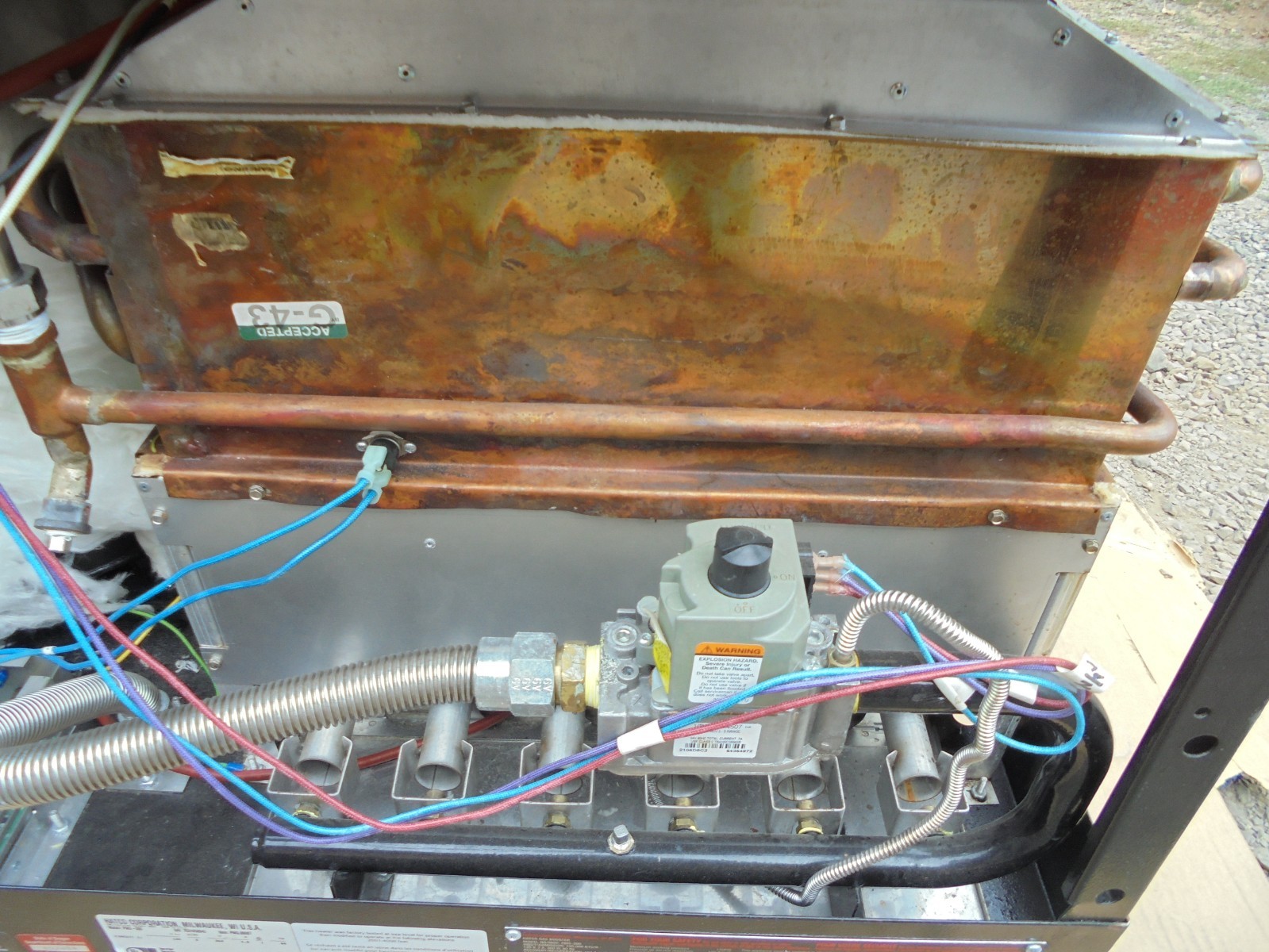 Hatco PMG-200 Natural Gas Booster Heater for Commercial Dishwasher