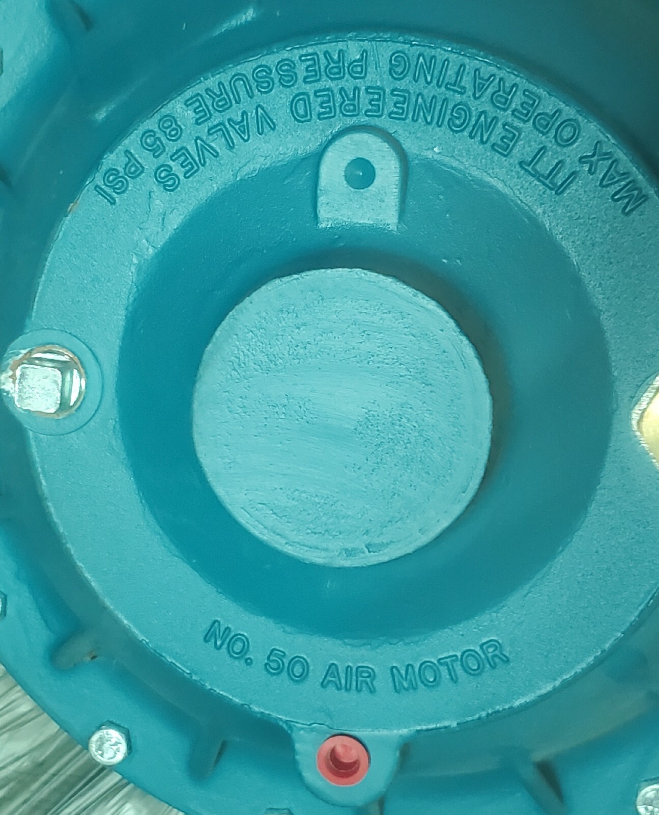 ITT DIA-FLO 4-2000-M-34-3350-LS3 VALVE ACTUATOR NO.50 AIR MOTOR 150 CWP