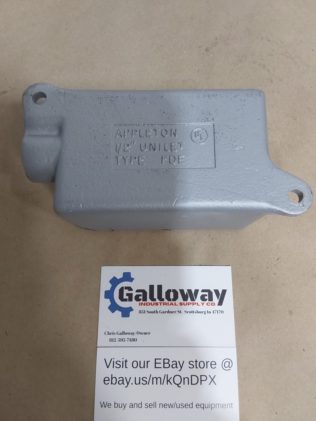 Appleton FDE 1/2″ Unilet NEW