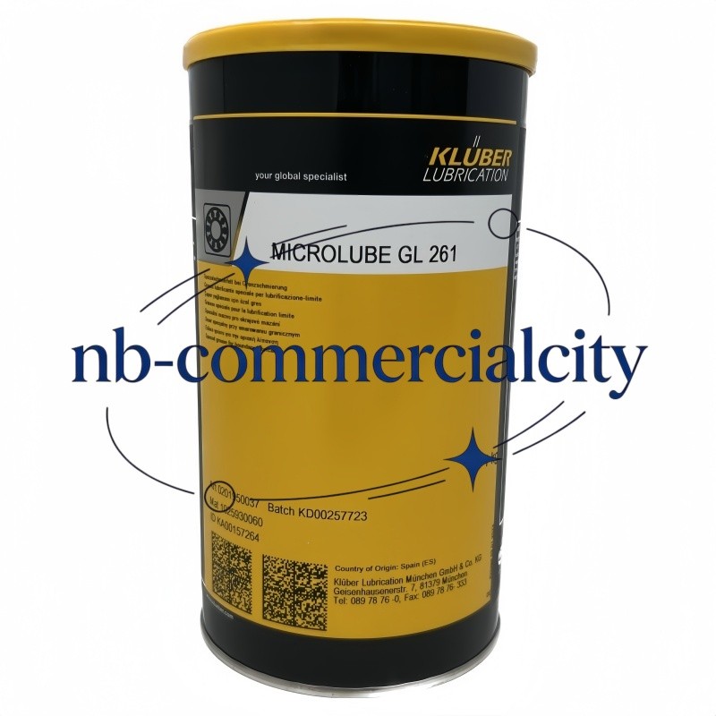 Kluber Microlube GL 261 1Kg Fluid Multipurpose Grease New Free Ship 1PCS