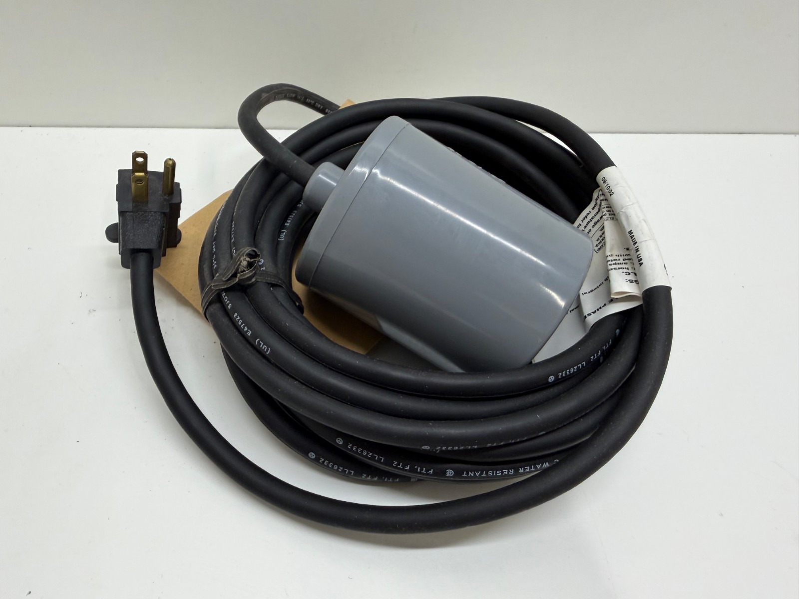 NEW IN BOX! SJE 20FT 120V W/PLUG PUMP SWITCH 1003784 PW217-111B