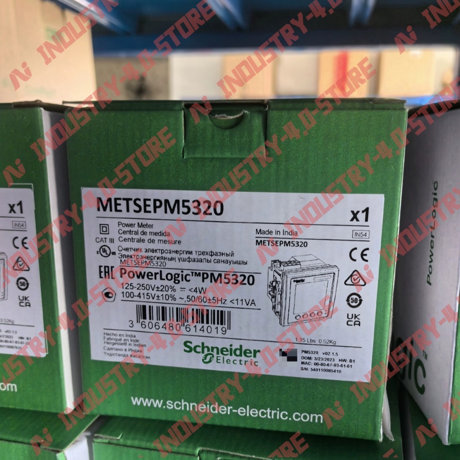 Schneider METSEPM5320 PM5320 Power Energy Monitor Meter#1pcs new in box