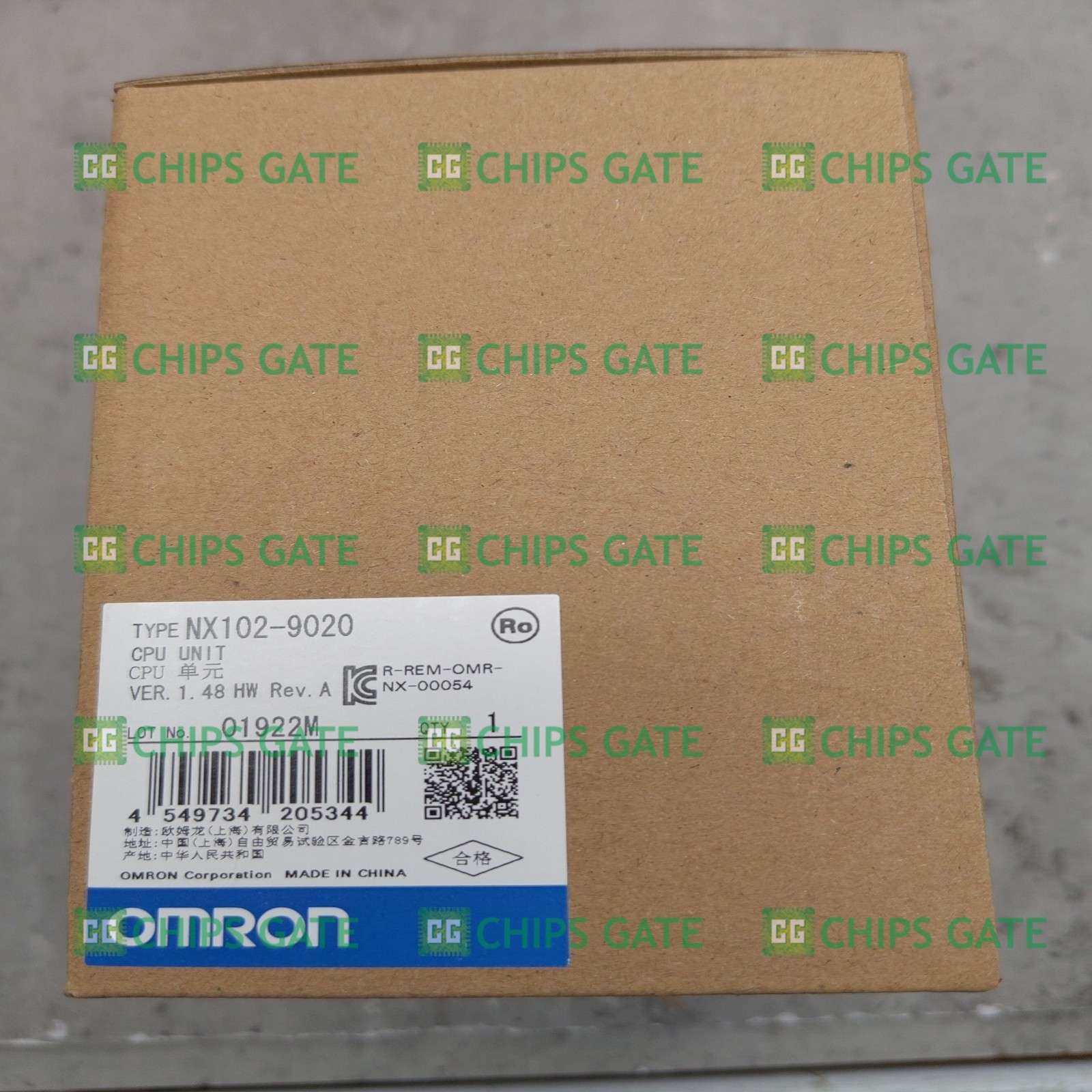 1 PCS NEW IN BOX OMRON NX102-9020 CPU Unit