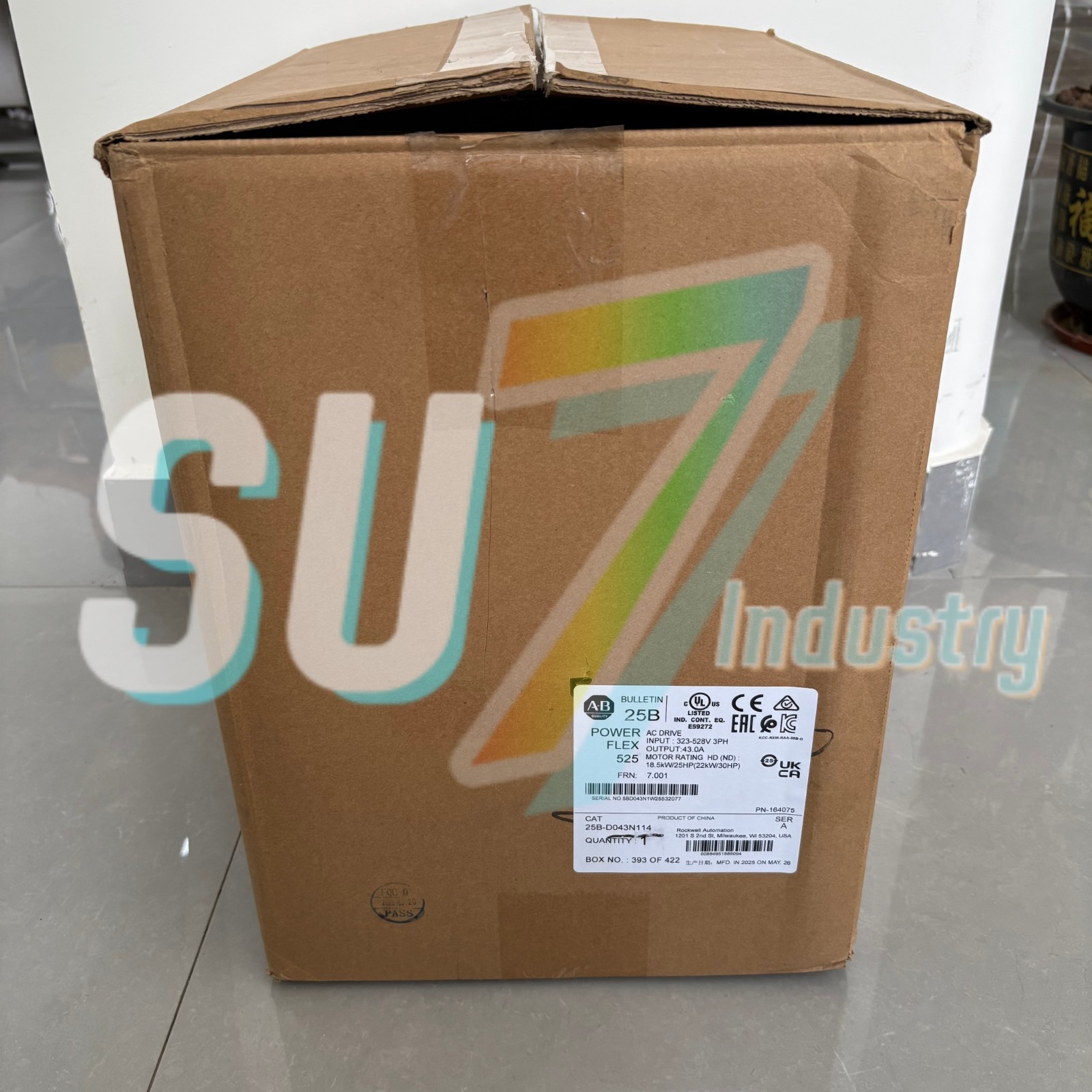 1pcs new Brand 25B-D043N114 Frequency converter