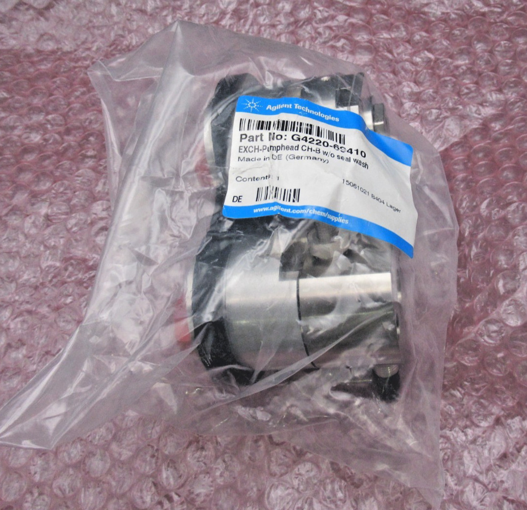 Agilent Technologies G4220-69410 Pump Head, Channel B, W/O Seal Wash