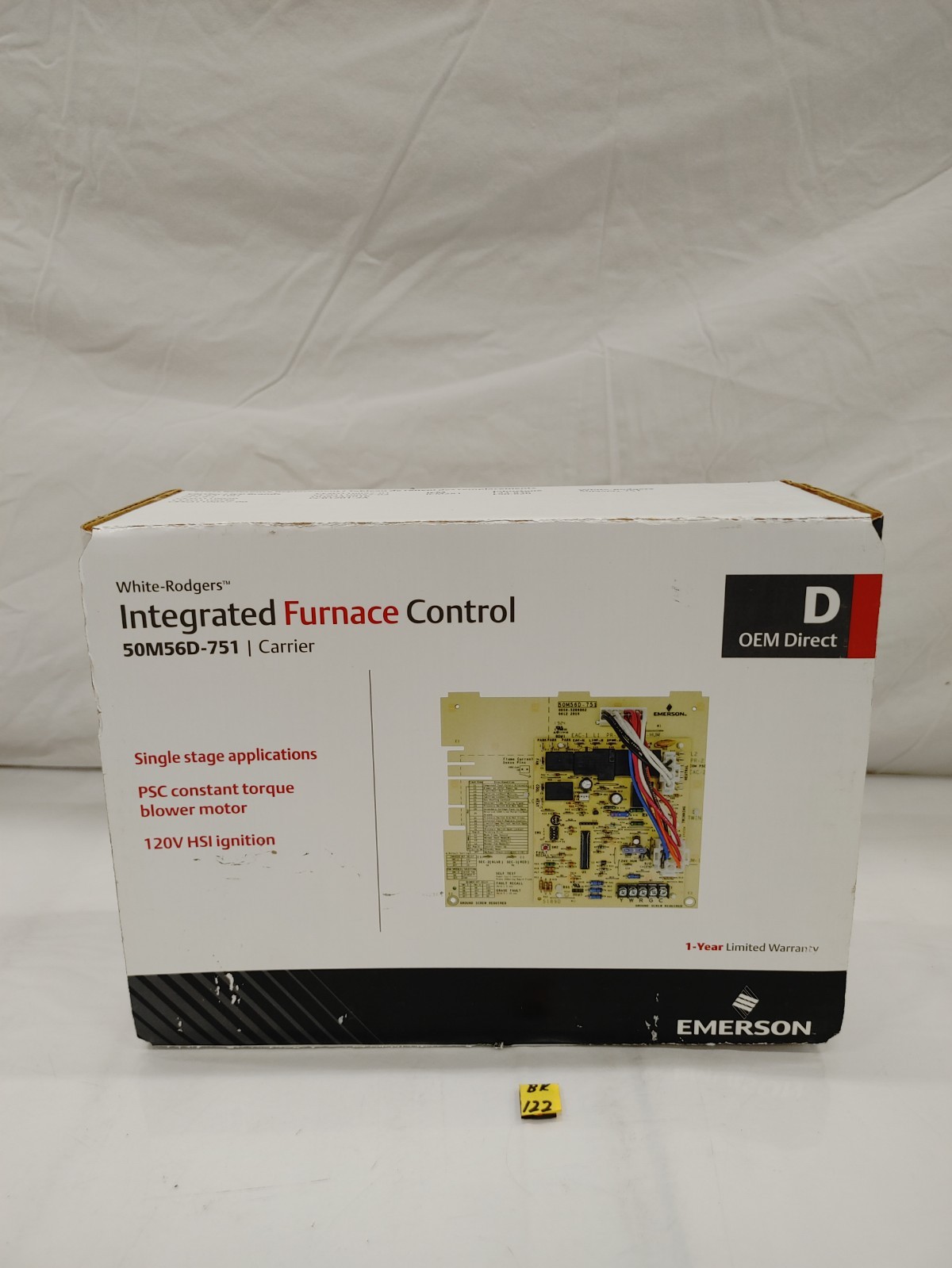 Emerson 50M56D-751 Integrated Furnace Control