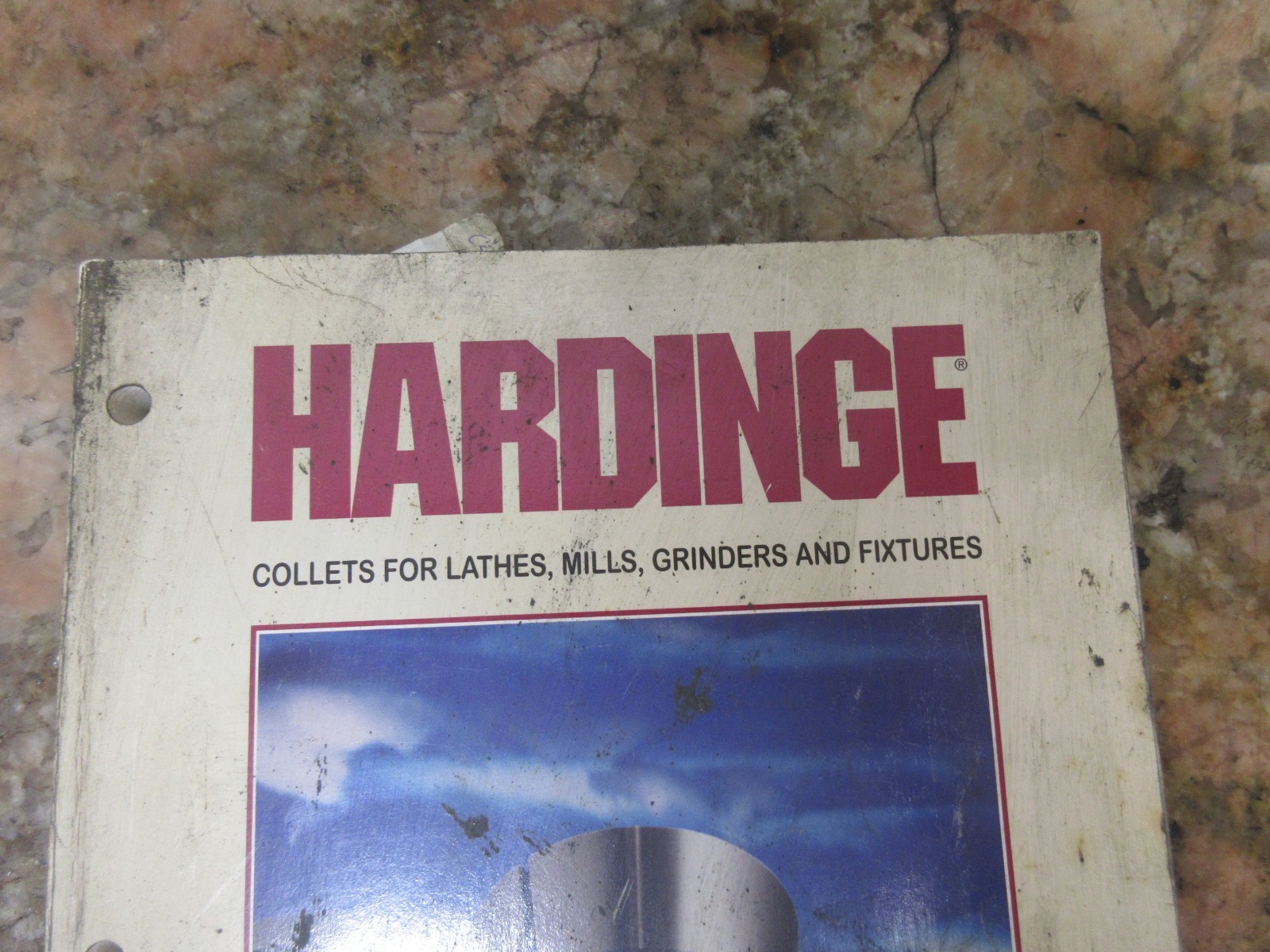 1998 HARDINGE COBRA LC-65 COLLETS FOR LATHES MILLS GRINDERS MANUAL