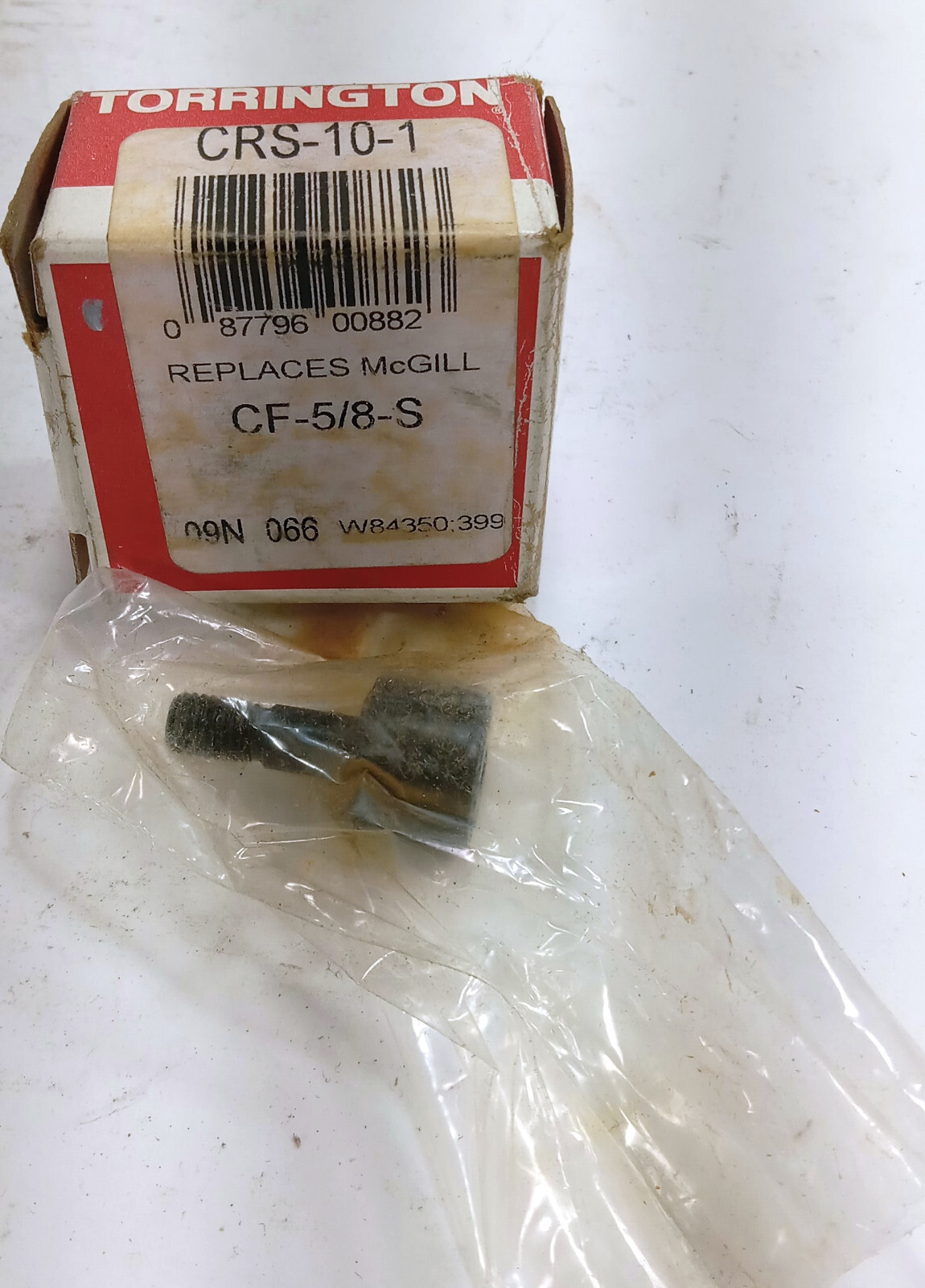 1 NEW TORRINGTON CRS-10-1 CAM FOLLOWER REPLACES MCGILL CF-5/8-S NIB *MAKE OFFER*