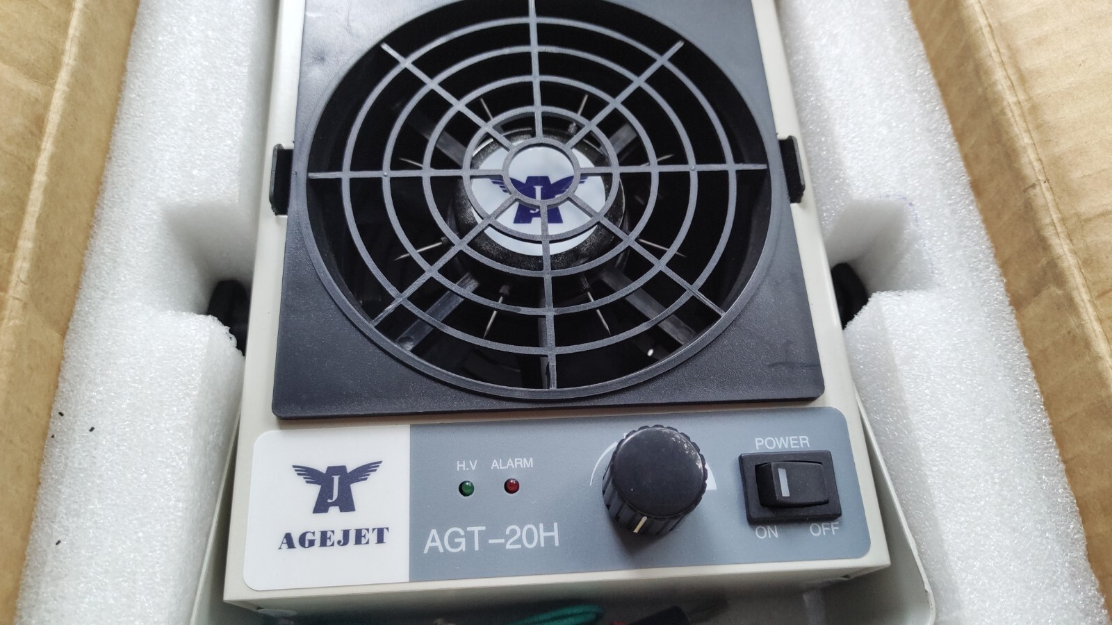 P:FAN AGEJET AGT-20H IONIZER FAN *NEW*