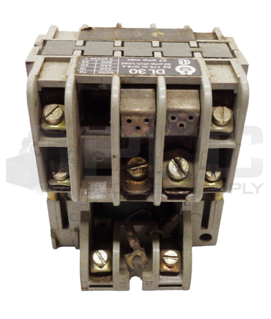 SCHIELE INDUSTRIES SBIK DL30 CONTACTOR 27AMP
