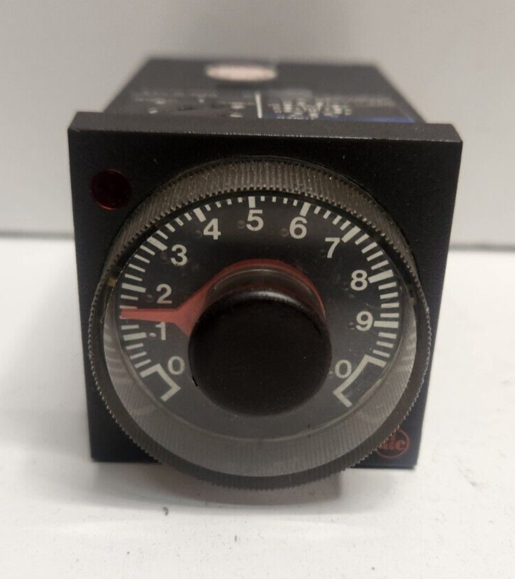GUARANTEED! ATC 10A 24-240V 1-10 SEC/MIN/HR TIME DELAY RELAY 0407A-100-F3X