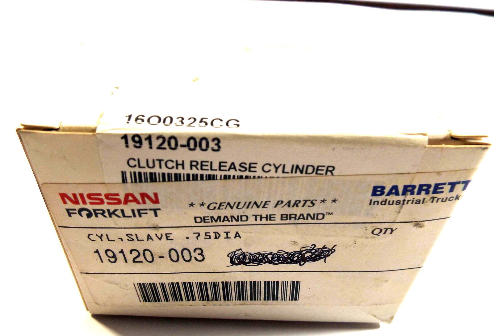 2 NEW NISSAN 19120-003 CLUTCH RELEASE CYLINDERS, SLAVE 0.75 DIA NIB *MAKE OFFER*