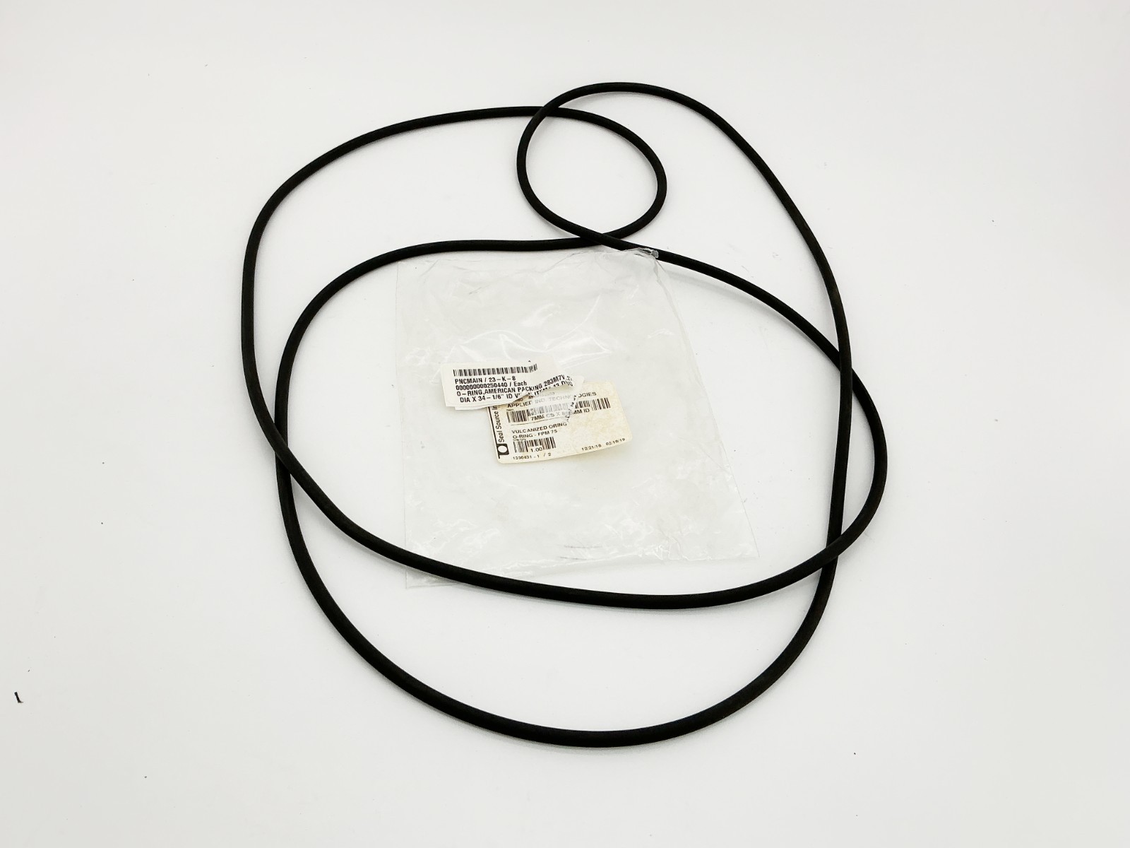 New Applied Industrial Technologies 283M7V – O-Ring 7MMCSX866MM ID