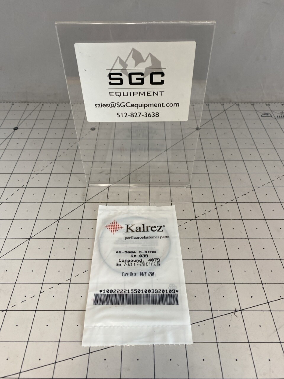 Kalrez K# 039 O-Ring PN: AS-568A Tokyo Electron/TEL B2027-101896-1