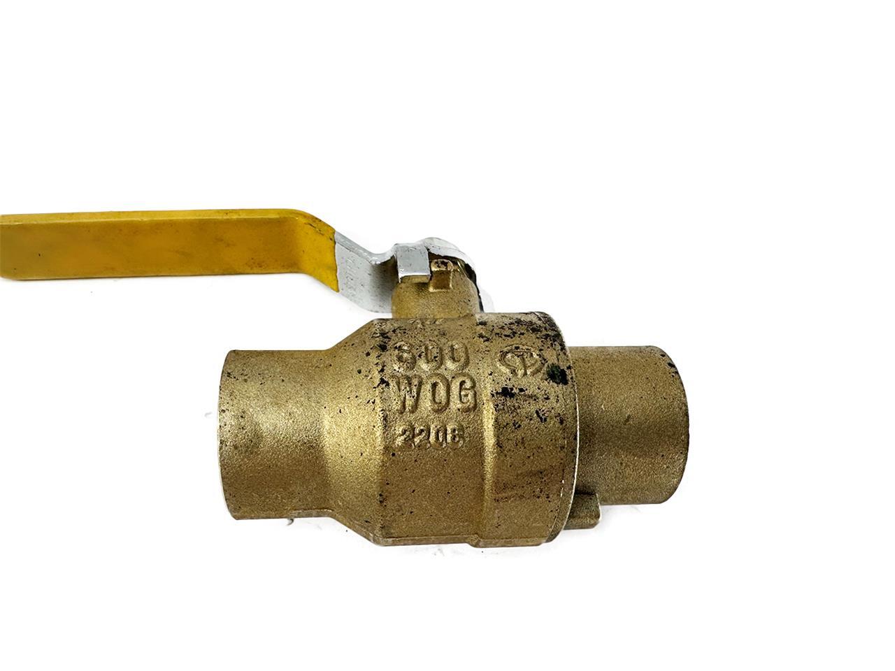 Bluefin 1″ Full Port Sweat Ball Valve BVS100-NP NEW FREE FAST SHIP