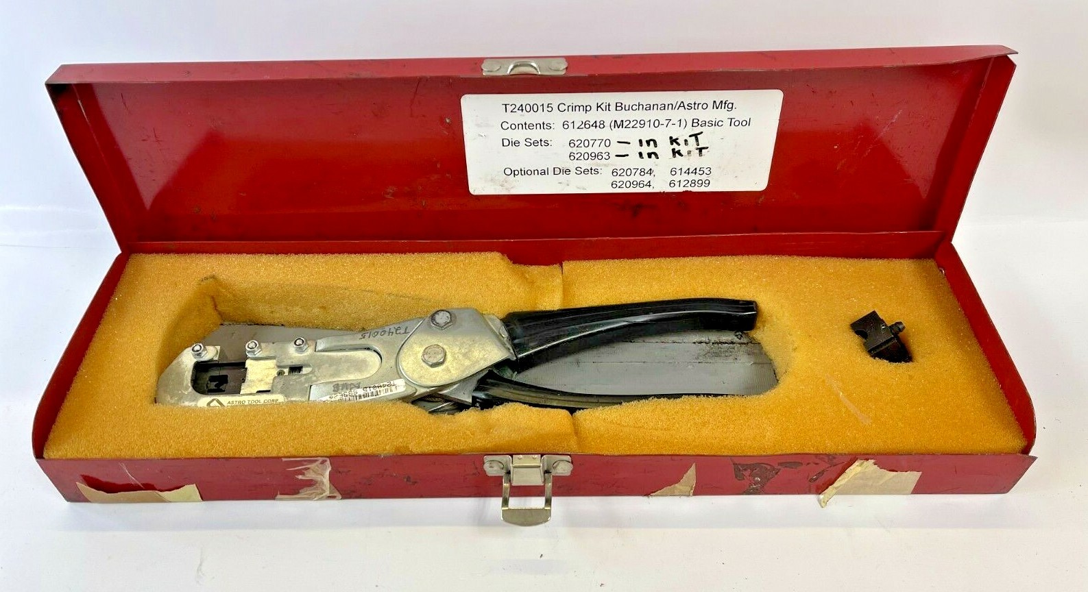 ASTRO HAND CRIMP TOOL M22910/7-1