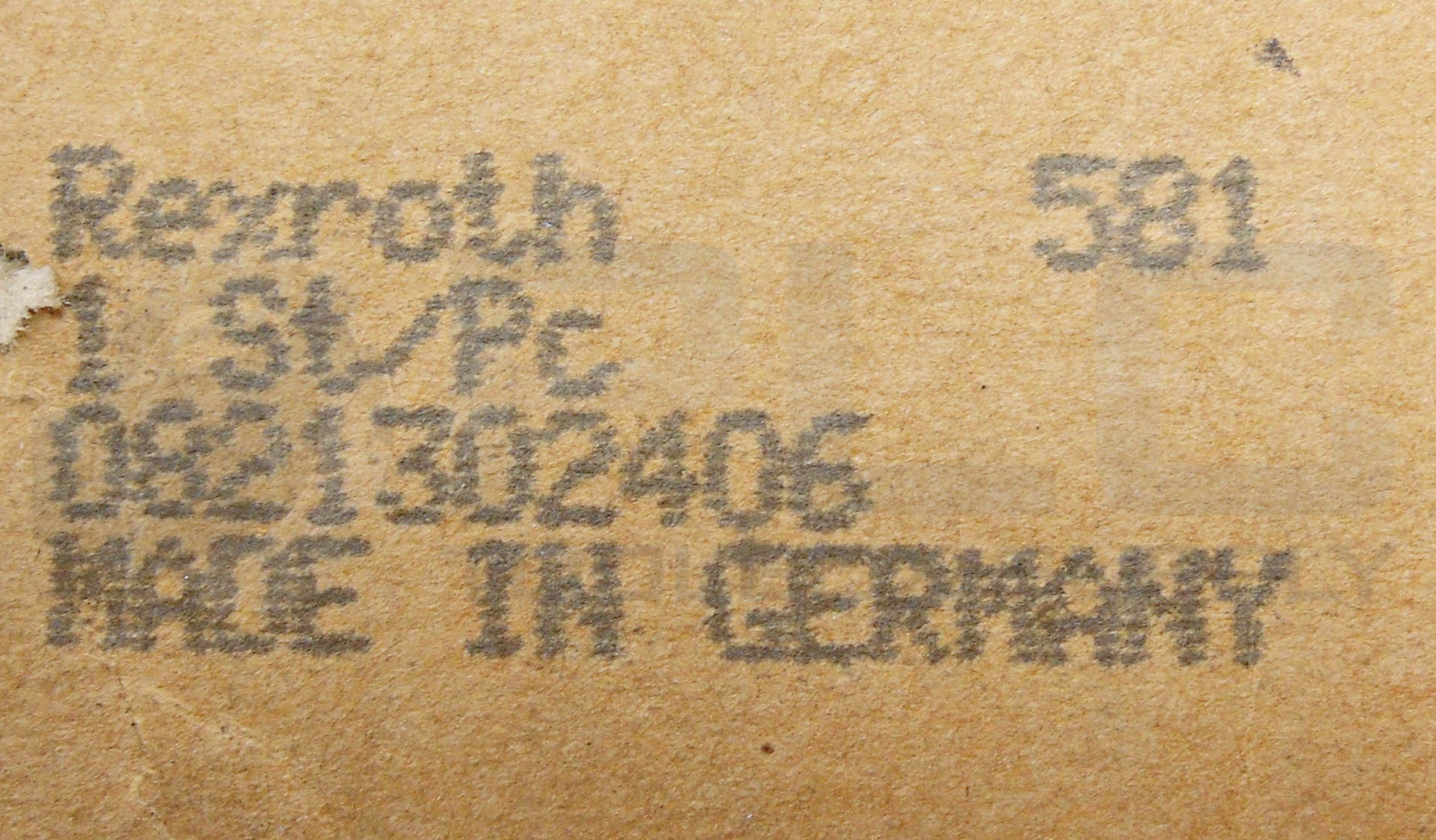 NEW BOSCH REXROTH 0821302406 REGULATOR 0 821 302 406 581