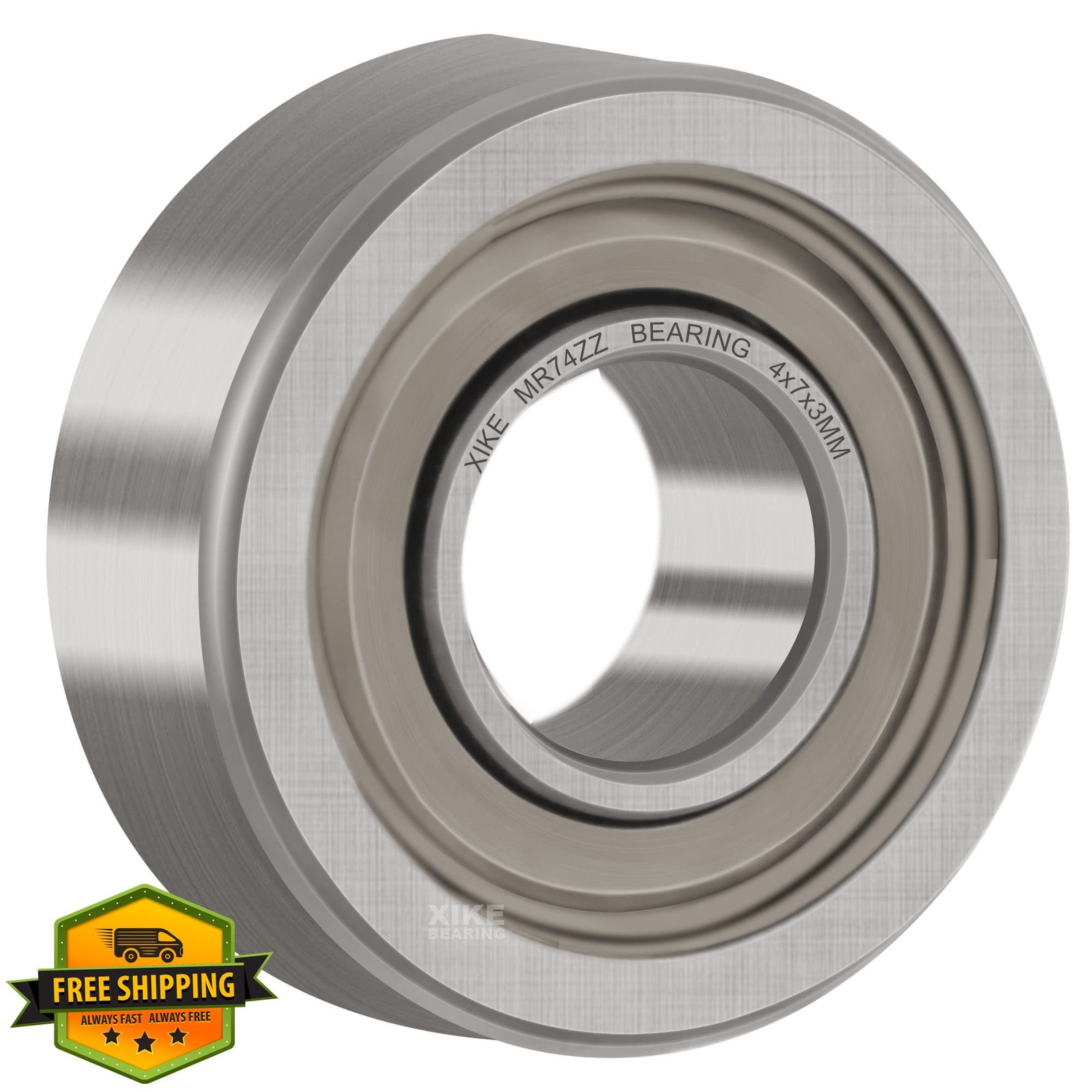 XiKe MR74ZZ Bearings 4x7x2.5mm 10pk