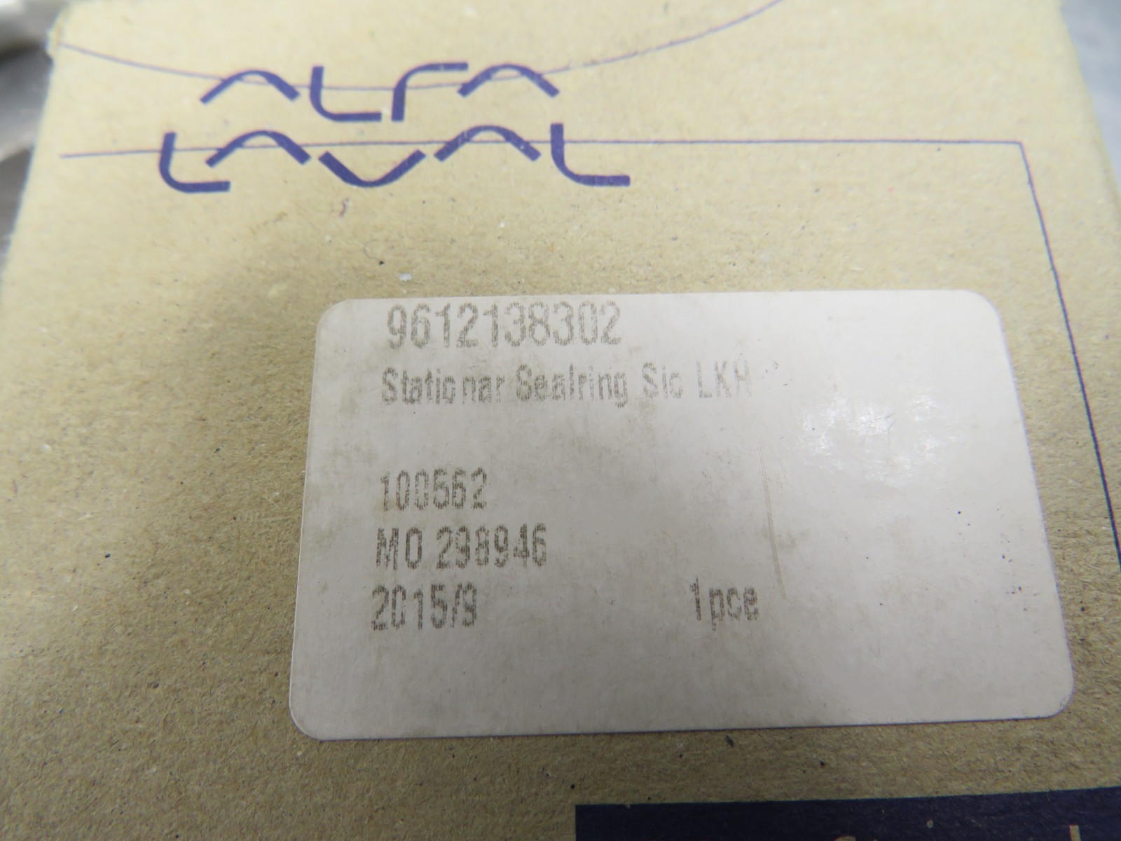 Alfa Laval 9612138302 Seal + More