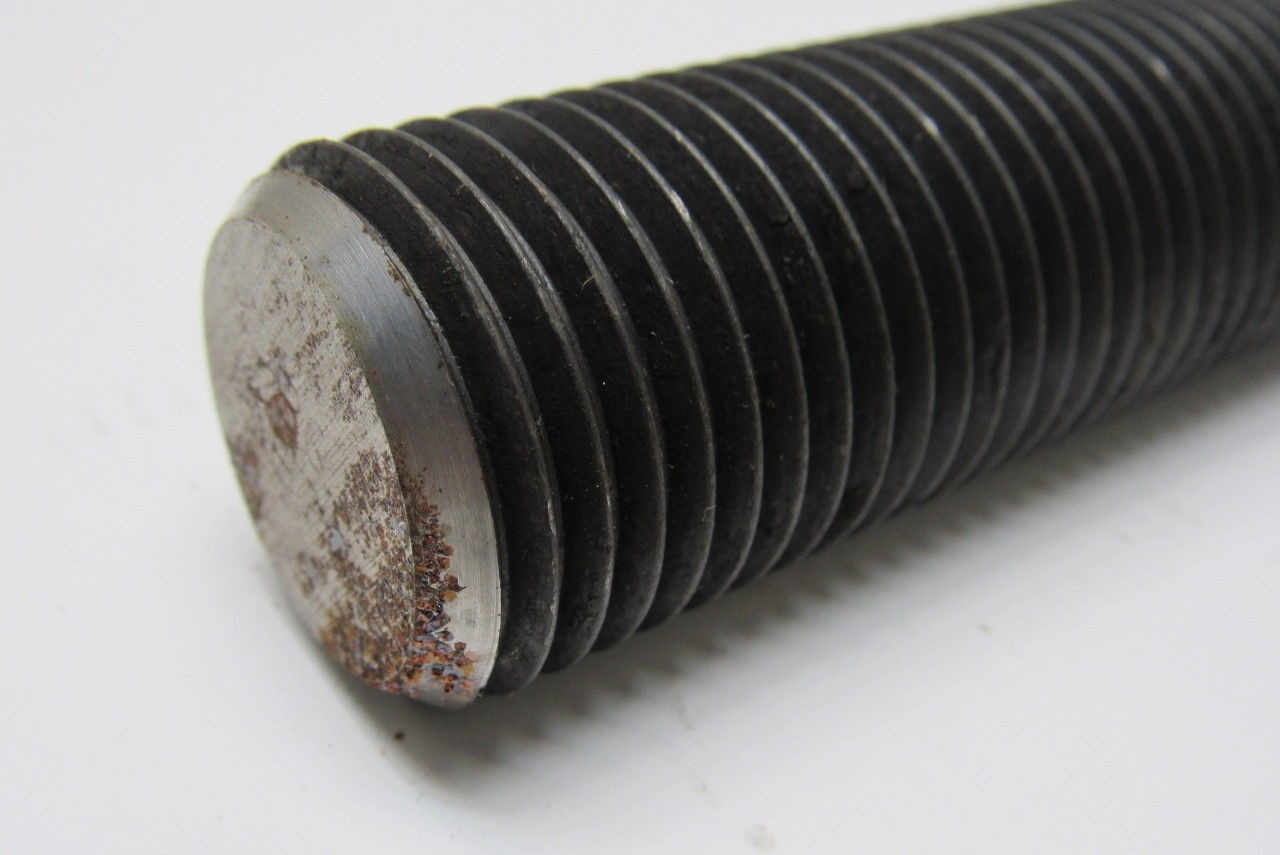 1-1/4″-8×8″ (OAL 8-1/4″) A193 B7 Fully Threaded Stud Black Finish Lot of 3
