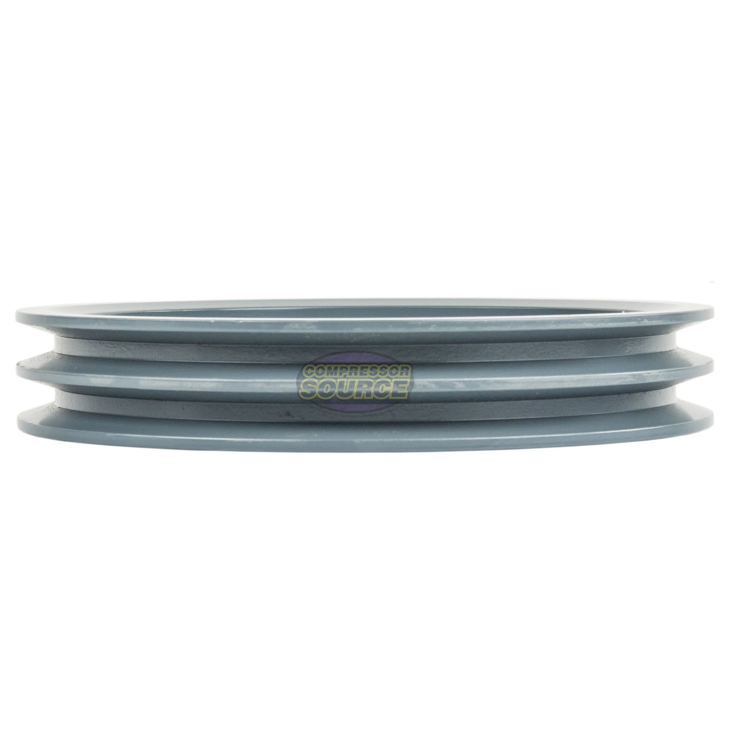 Cast Iron 8.25″ Dual Groove Pulley 2 Belt A Section 4L 1-1/8″ Sheave Bushing
