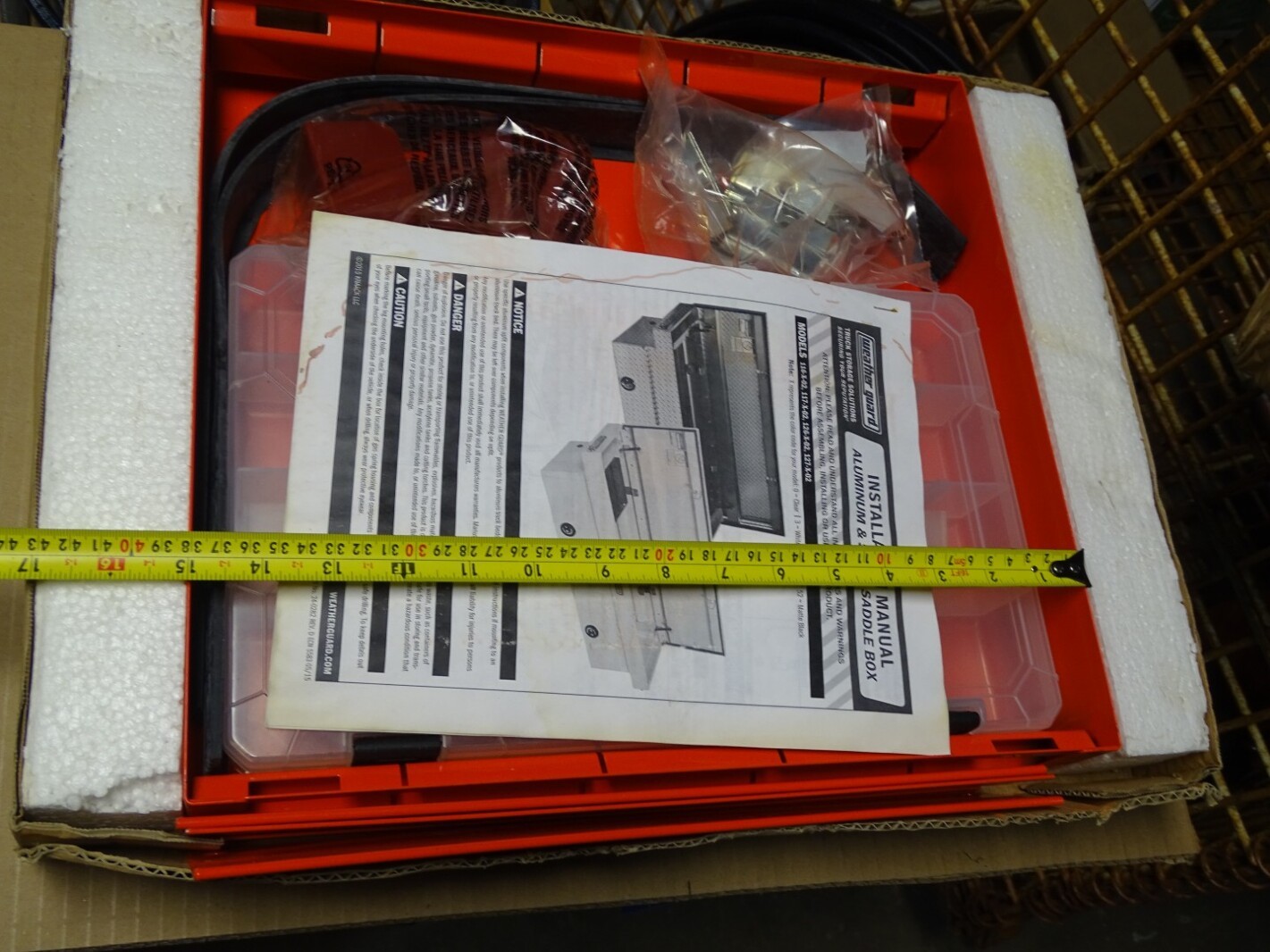 Weather Guard Truck Box Parts Kit for Models 126 & 127 , 25-00003