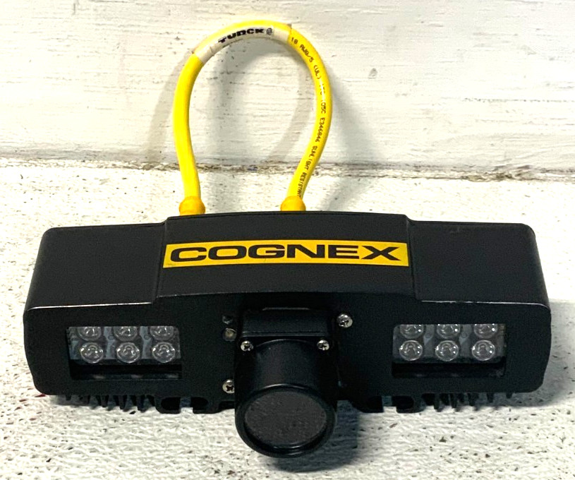 Cognex DM363X-L Barcode Reader Scanner w/ ODDM-302-WHI Smart Vision Lights 64B