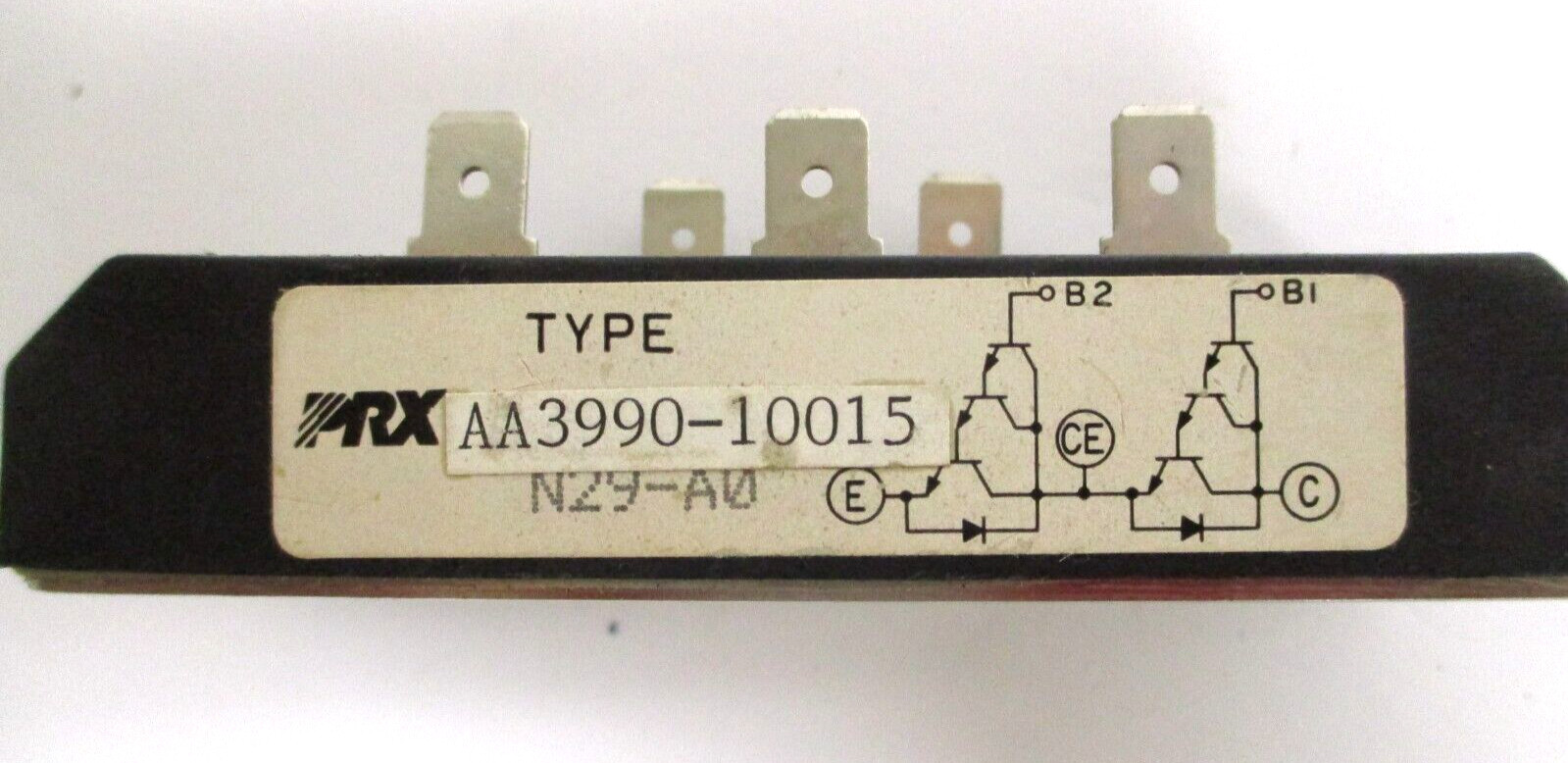 PRX , AA3990-10015 , N29D-A0 , TRANSISTER POWER MODULE, LOT OF 2, SLIGHTLY USED