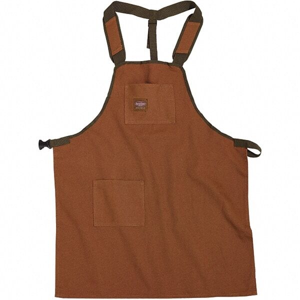 Bucket Boss 80300 30 to 52″ Waist Apron 2 Pocket, Brown/Green, Canvas