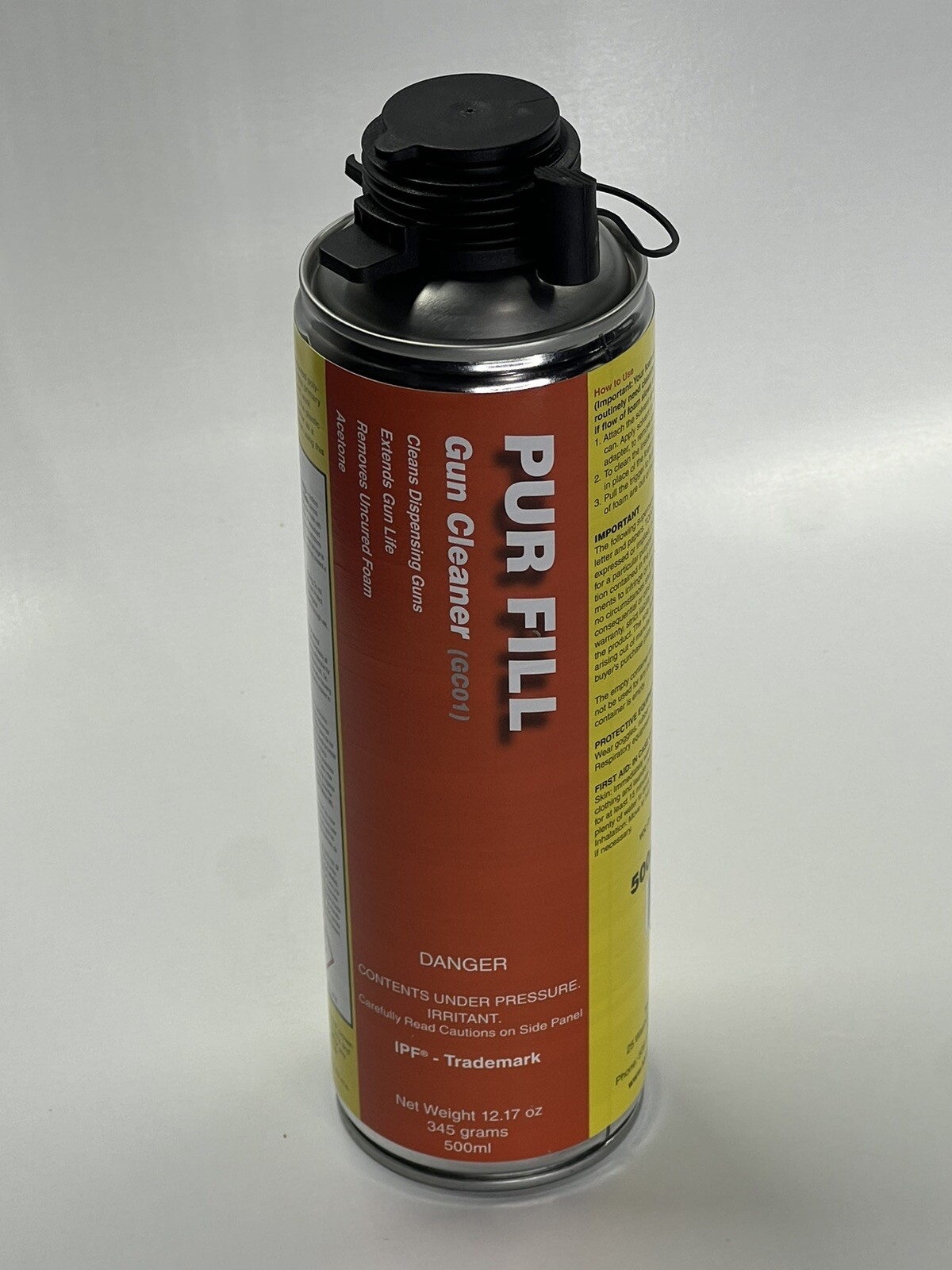 Pur Fill GC01 Gun Cleaner | 12.17 oz Can