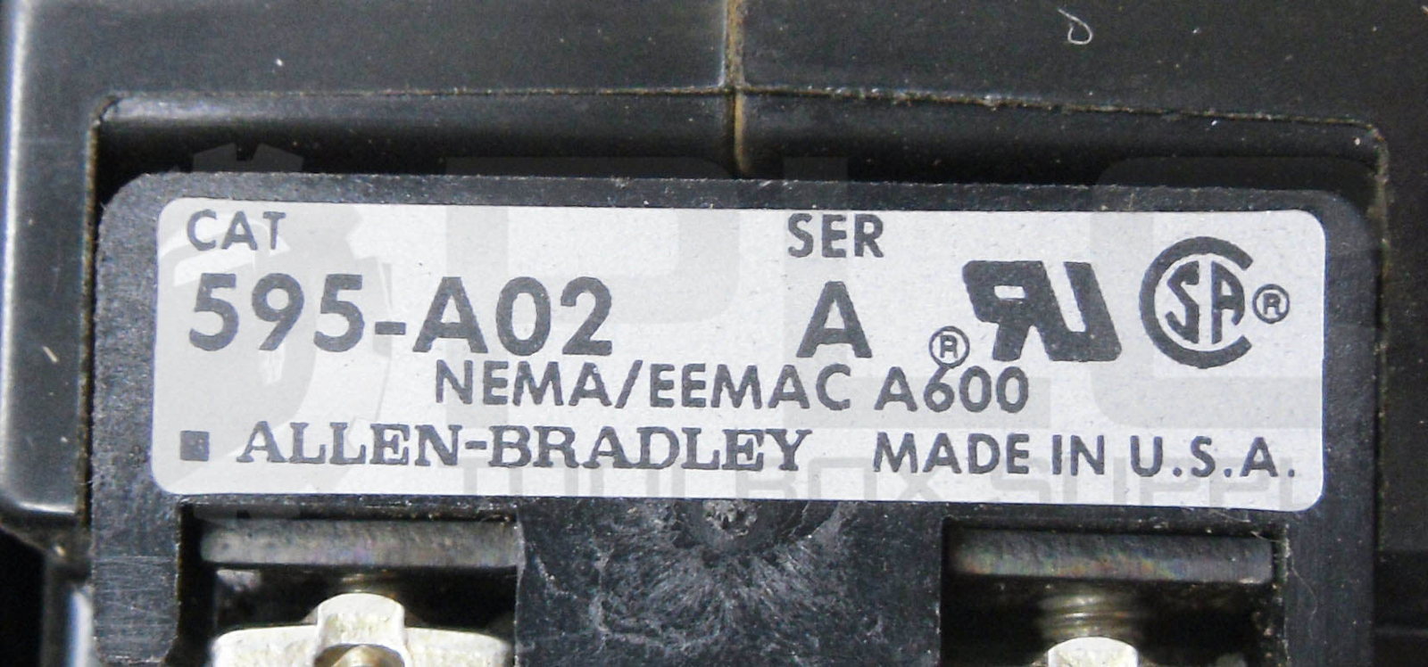 ALLEN BRADLEY 509-AOD /B W/ CB236 W/ 42185-800-01 W/ 595-A /B W/ W36 595-A02 /A