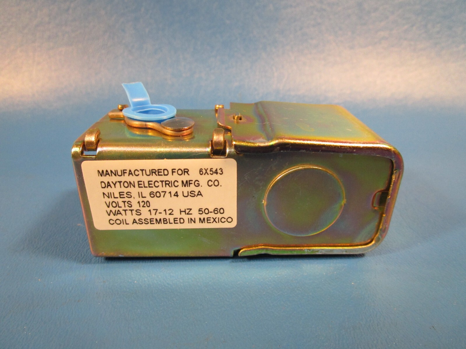 DAYTON 6×543, Solenoid Coil, 120 VAC, 50-60 HZ, 6″ Leads (GRAINGER)