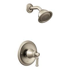 Moen Dartmoor One Handle Shower Faucet Trim Only Brushed Nickel