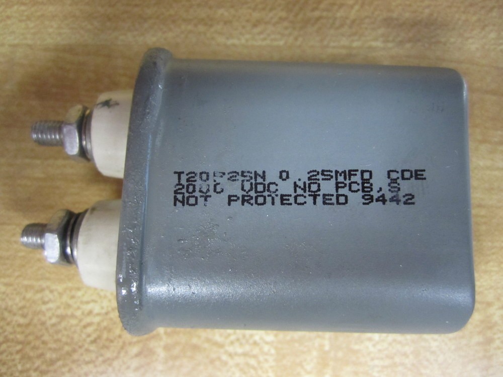 Cornell Dubilier T20P25N Capacitor T20P25NRF