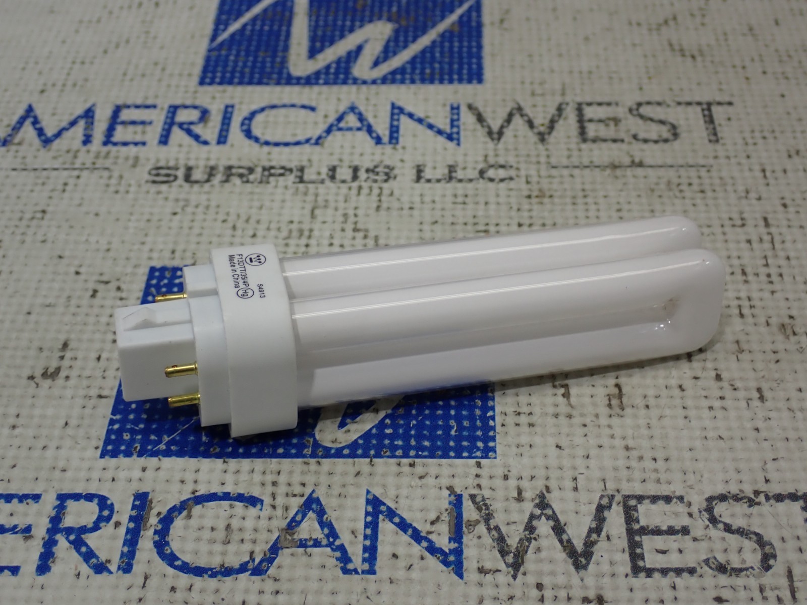 Westinghouse F13DTT/35/4P 13W Double Compact Fluorescent G24q-1 4 Pin