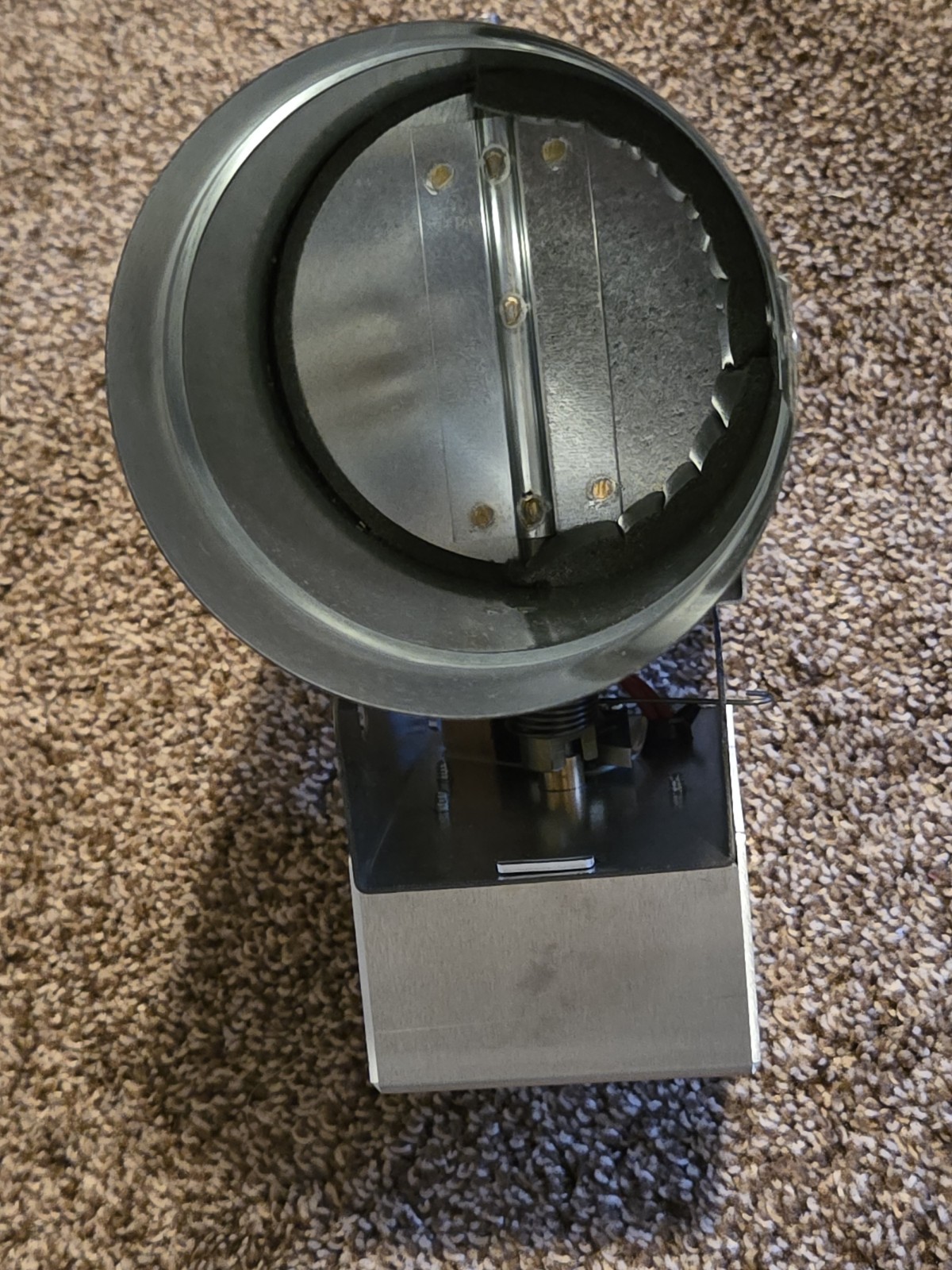 FAMCO ADC4120ES Motorized Damper Power Open 4 Inch 120 Volt W/End Switch