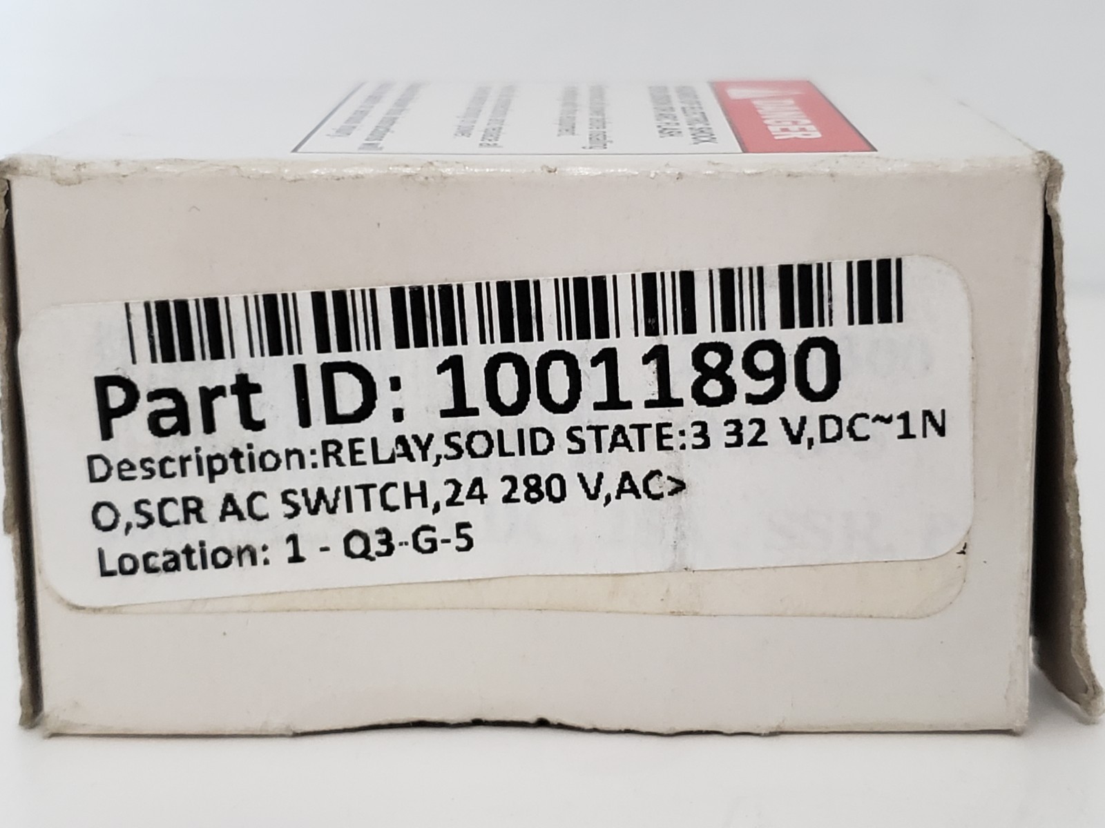 CROUZET GN84137010 SOLID STATE RELAY 25A 24-280VAC 3-32VDC NIB