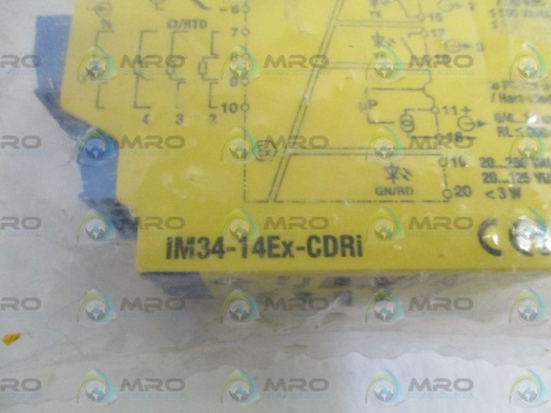 TURCK IM34-14Ex-CDRi TEMPERATURE MEASURING AMPLIFIER NSMP